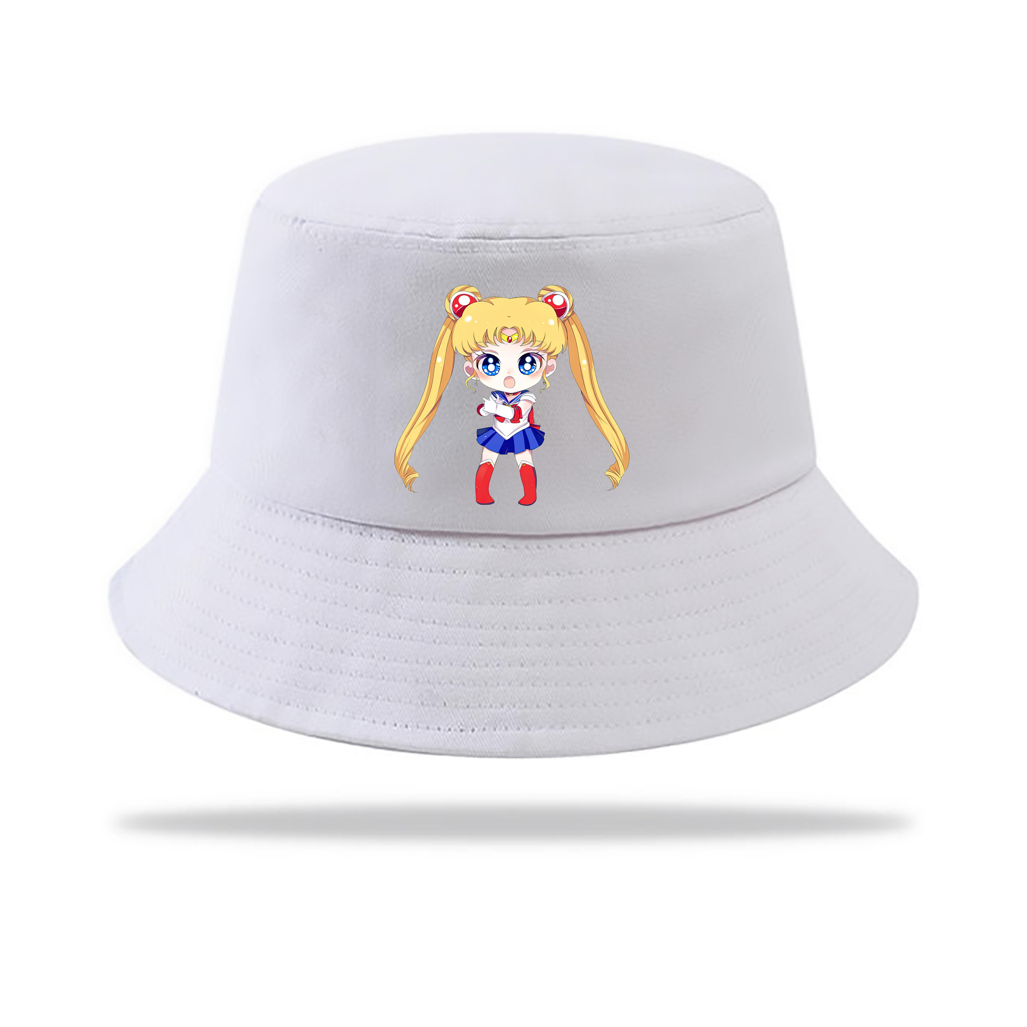 （画像用） 美少女戦士セーラームーン 月野 うさぎ つきの うさぎ Sailor Moon Tsukino Usagi アウトドア日除けバケットハット