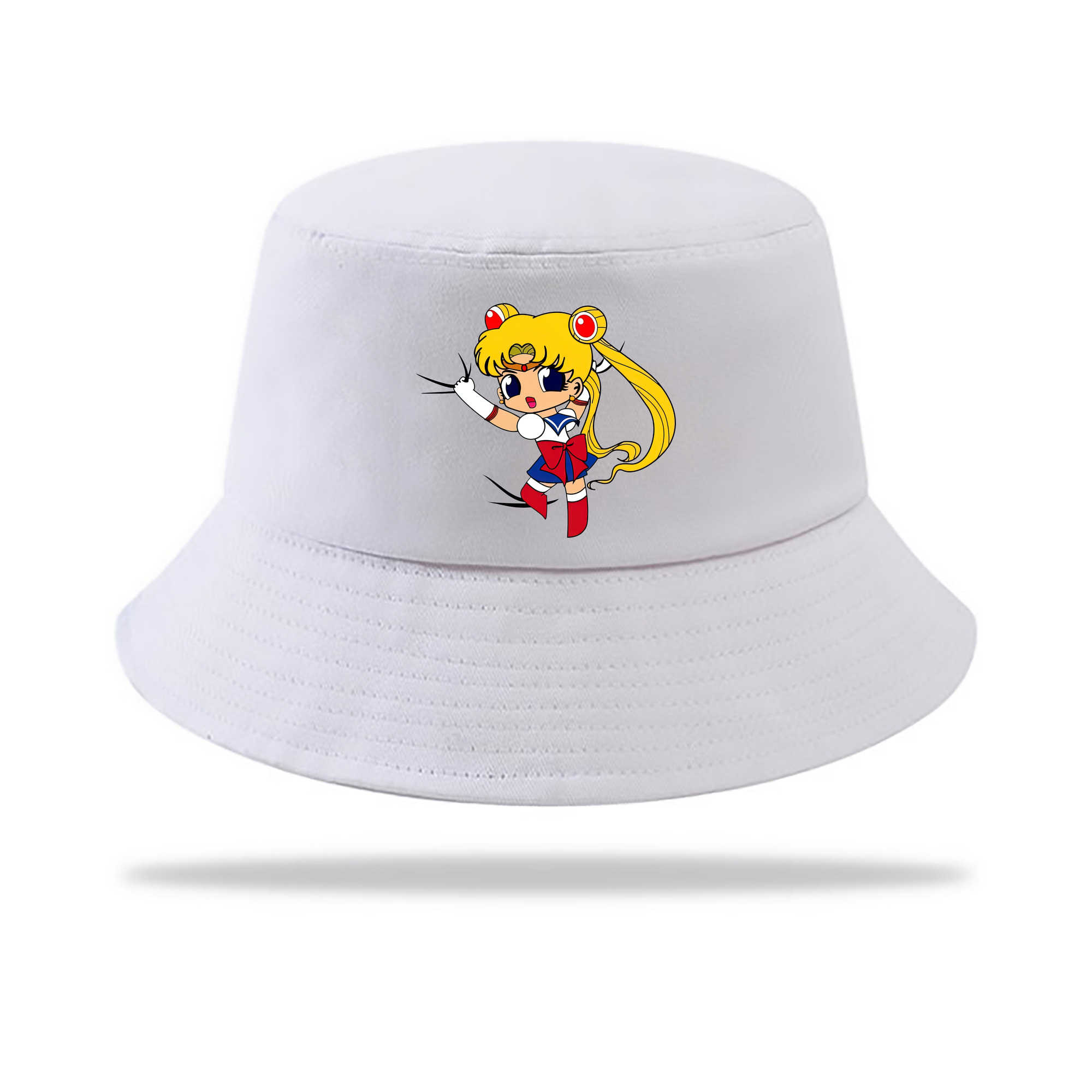 （画像用） 美少女戦士セーラームーン 月野 うさぎ つきの うさぎ Sailor Moon Tsukino Usagi アウトドア日除けバケットハット