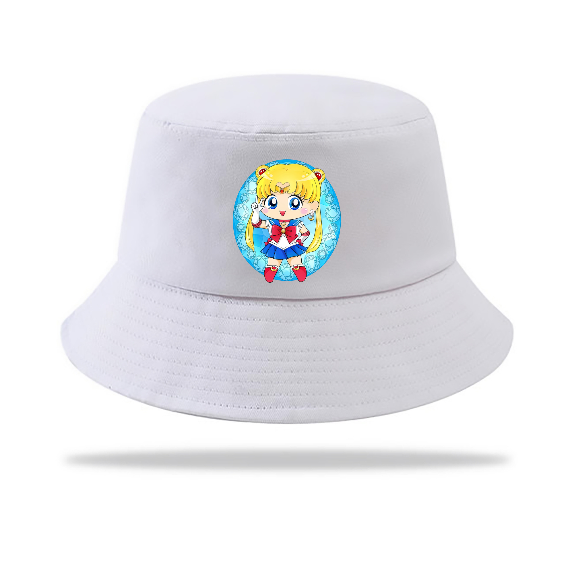 （画像用） 美少女戦士セーラームーン 月野 うさぎ つきの うさぎ Sailor Moon Tsukino Usagi アウトドア日除けバケットハット