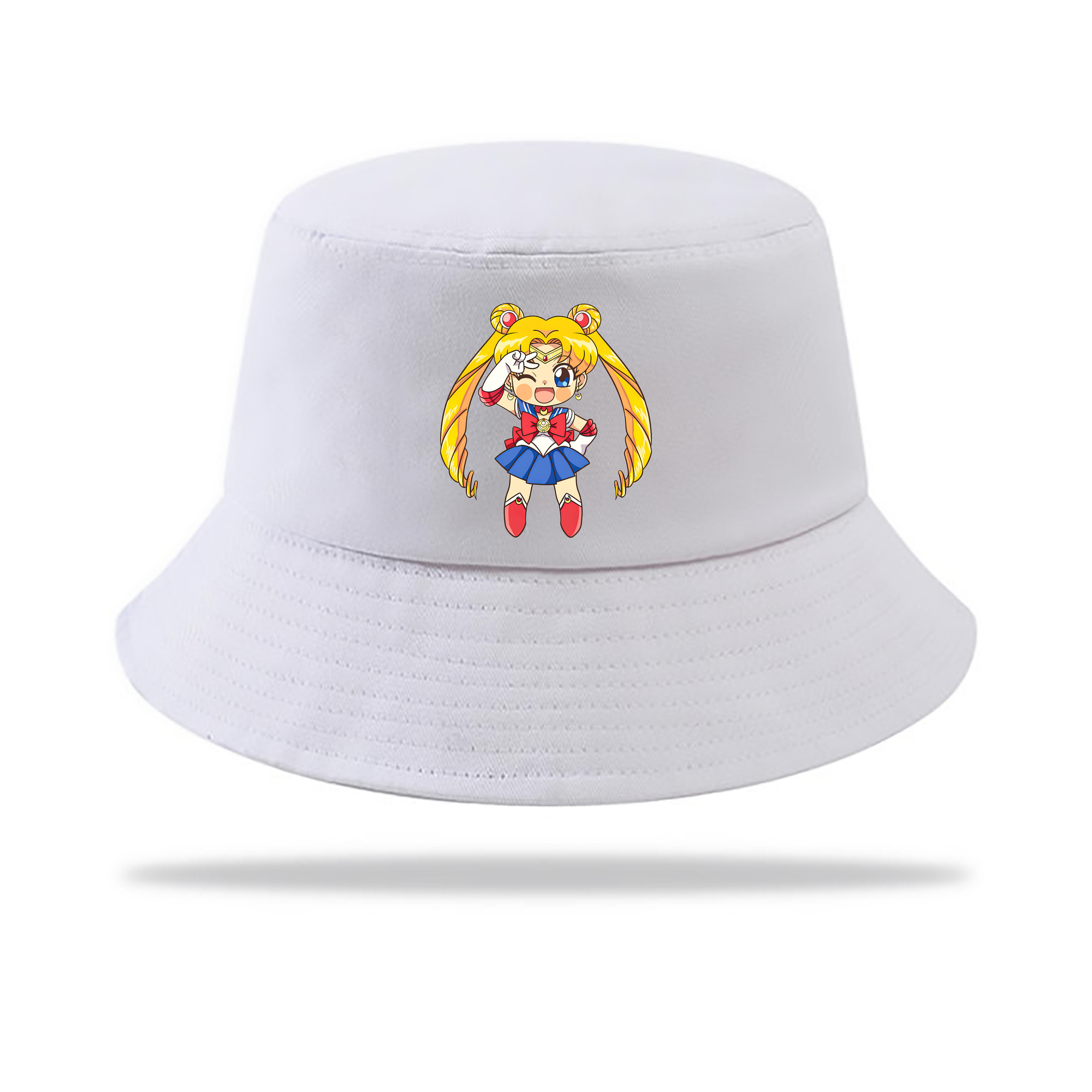 （画像用） 美少女戦士セーラームーン 月野 うさぎ つきの うさぎ Sailor Moon Tsukino Usagi アウトドア日除けバケットハット