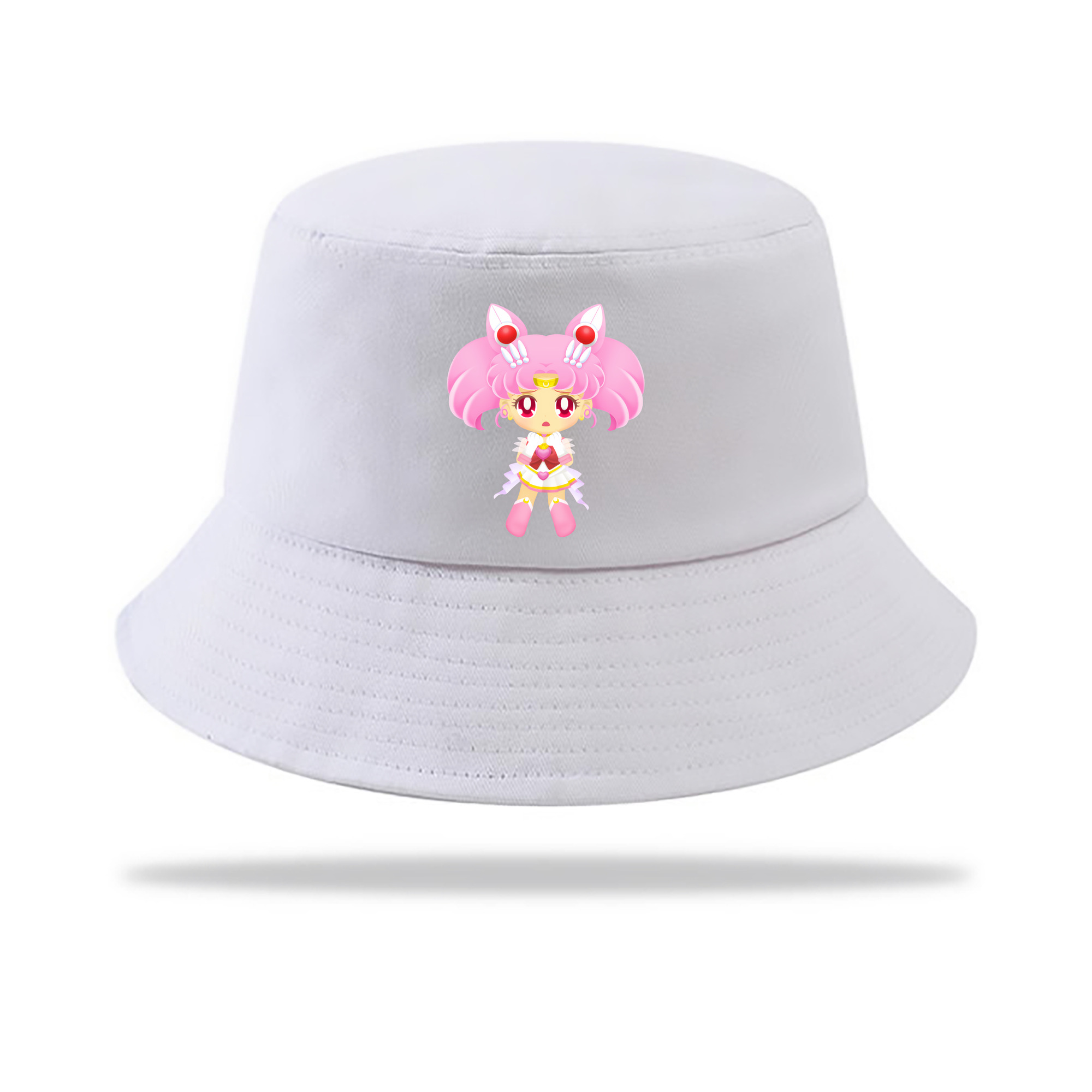 （画像用） 美少女戦士セーラームーン ちびうさ Sailor Moon Chibiusa Tsukino Usagi Small Lady Serenity アウトドア日除けバケットハット