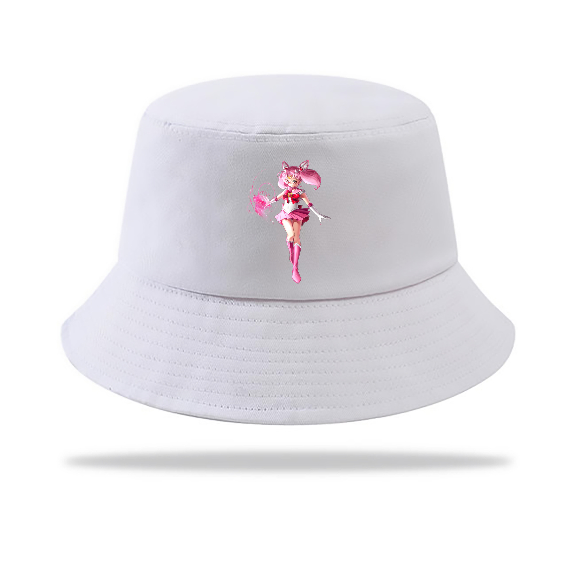 （画像用） 美少女戦士セーラームーン ちびうさ Sailor Moon Chibiusa Tsukino Usagi Small Lady Serenity アウトドア日除けバケットハット