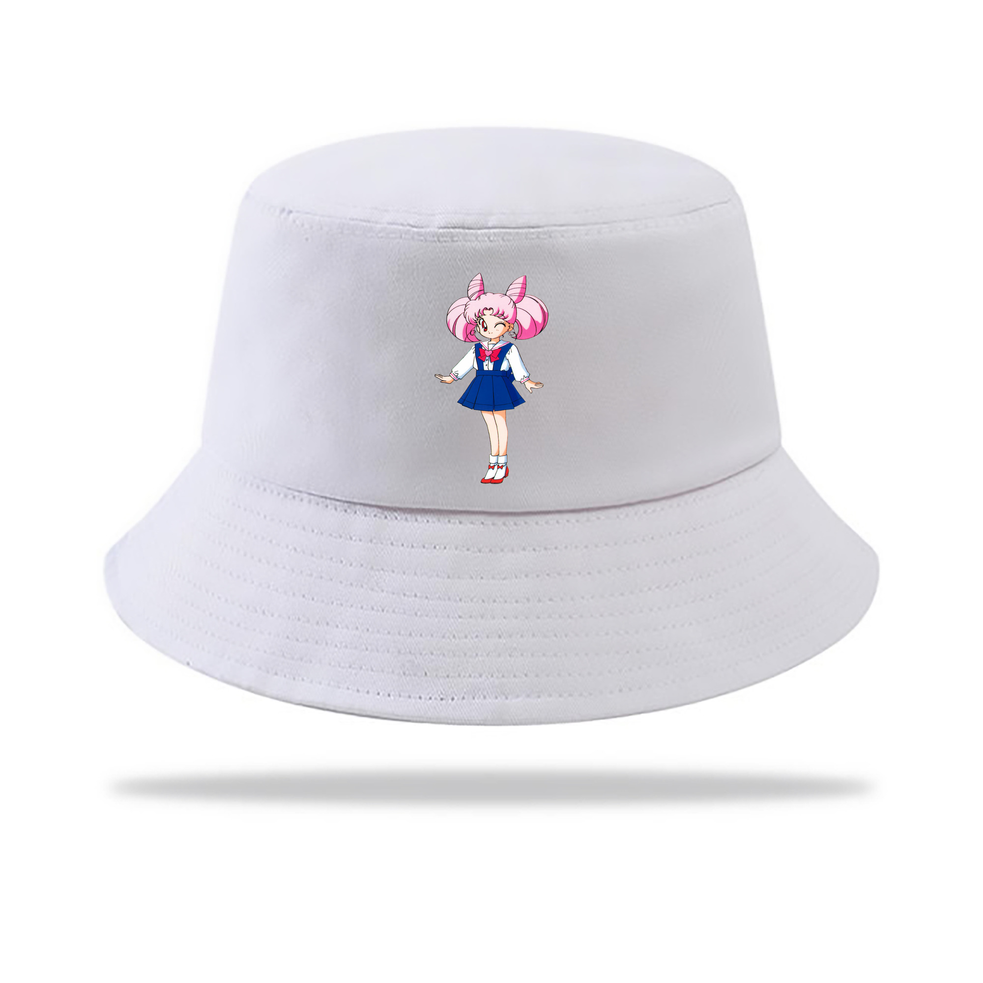 （画像用） 美少女戦士セーラームーン ちびうさ Sailor Moon Chibiusa Tsukino Usagi Small Lady Serenity アウトドア日除けバケットハット
