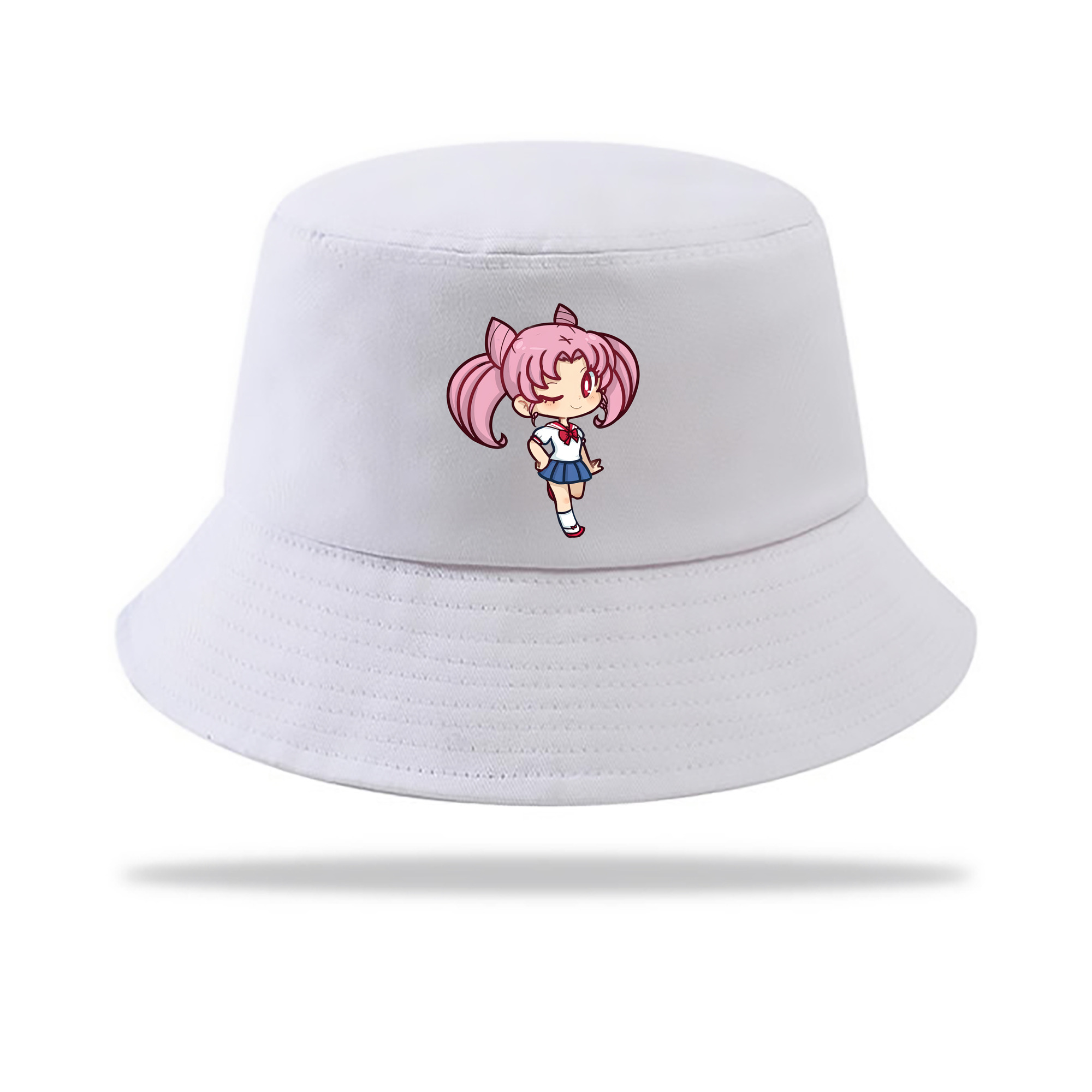 （画像用） 美少女戦士セーラームーン ちびうさ Sailor Moon Chibiusa Tsukino Usagi Small Lady Serenity アウトドア日除けバケットハット