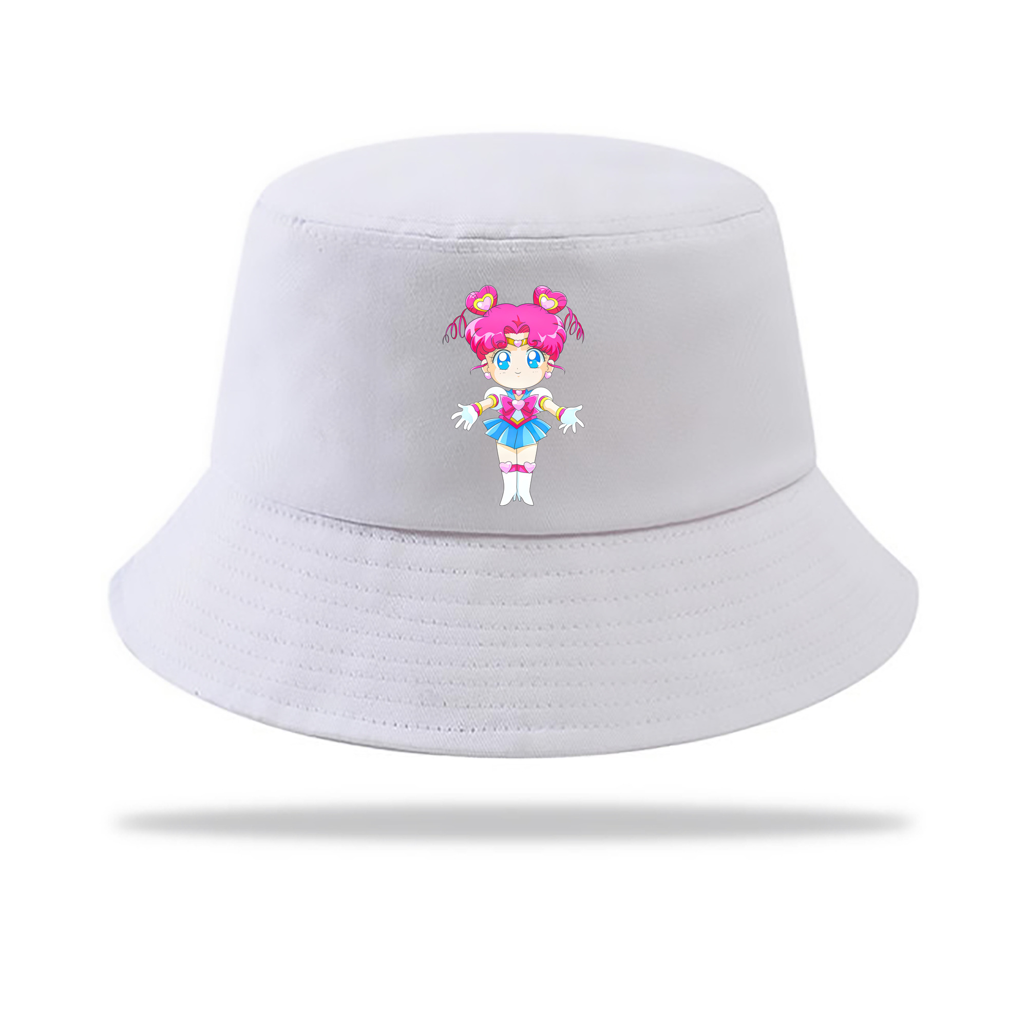 （画像用） 美少女戦士セーラームーン ちびうさ Sailor Moon Chibiusa Tsukino Usagi Small Lady Serenity アウトドア日除けバケットハット