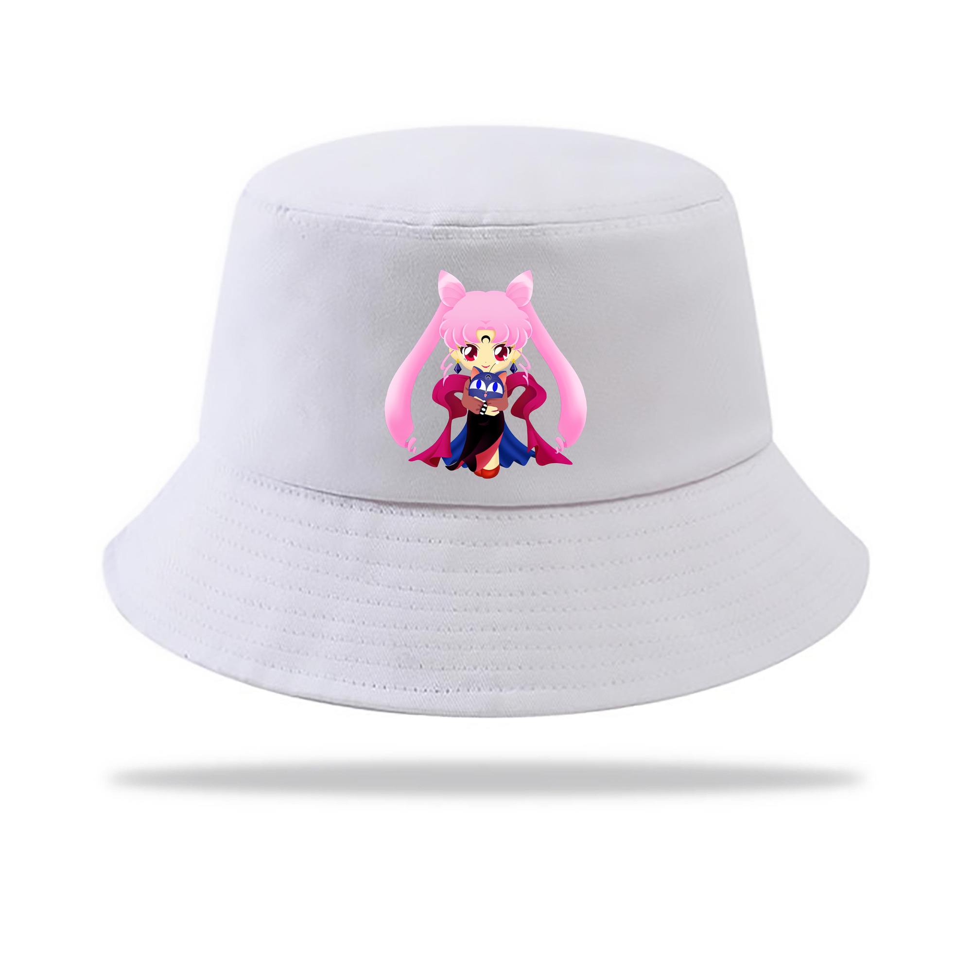 （画像用） 美少女戦士セーラームーン ちびうさ Sailor Moon Chibiusa Tsukino Usagi Small Lady Serenity アウトドア日除けバケットハット