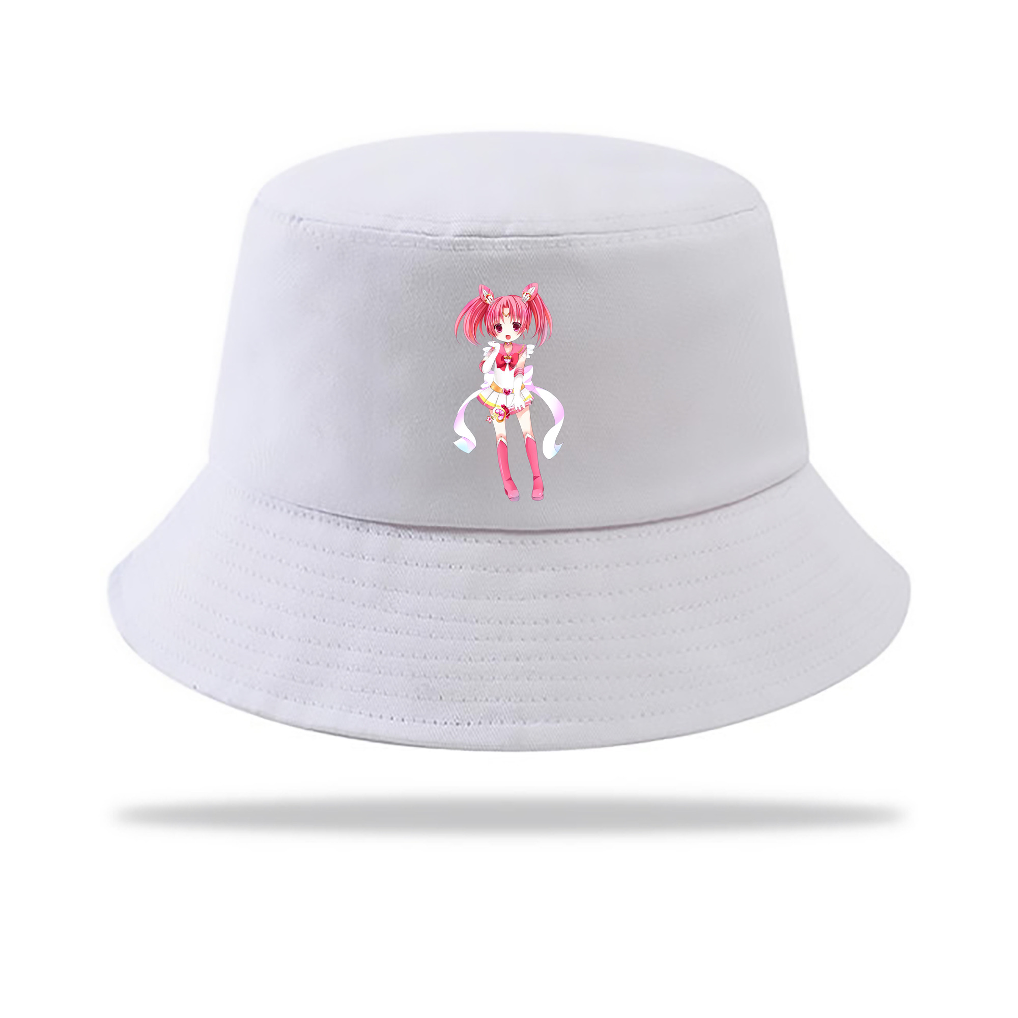 （画像用） 美少女戦士セーラームーン ちびうさ Sailor Moon Chibiusa Tsukino Usagi Small Lady Serenity アウトドア日除けバケットハット