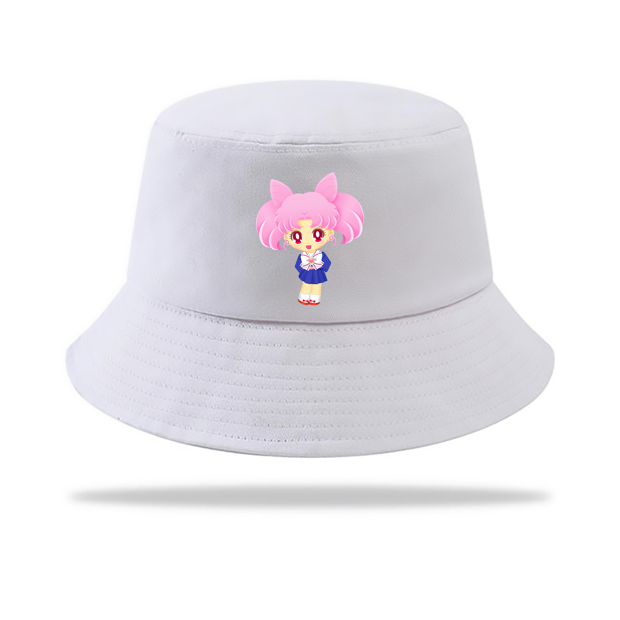 （画像用） 美少女戦士セーラームーン ちびうさ Sailor Moon Chibiusa Tsukino Usagi Small Lady Serenity アウトドア日除けバケットハット