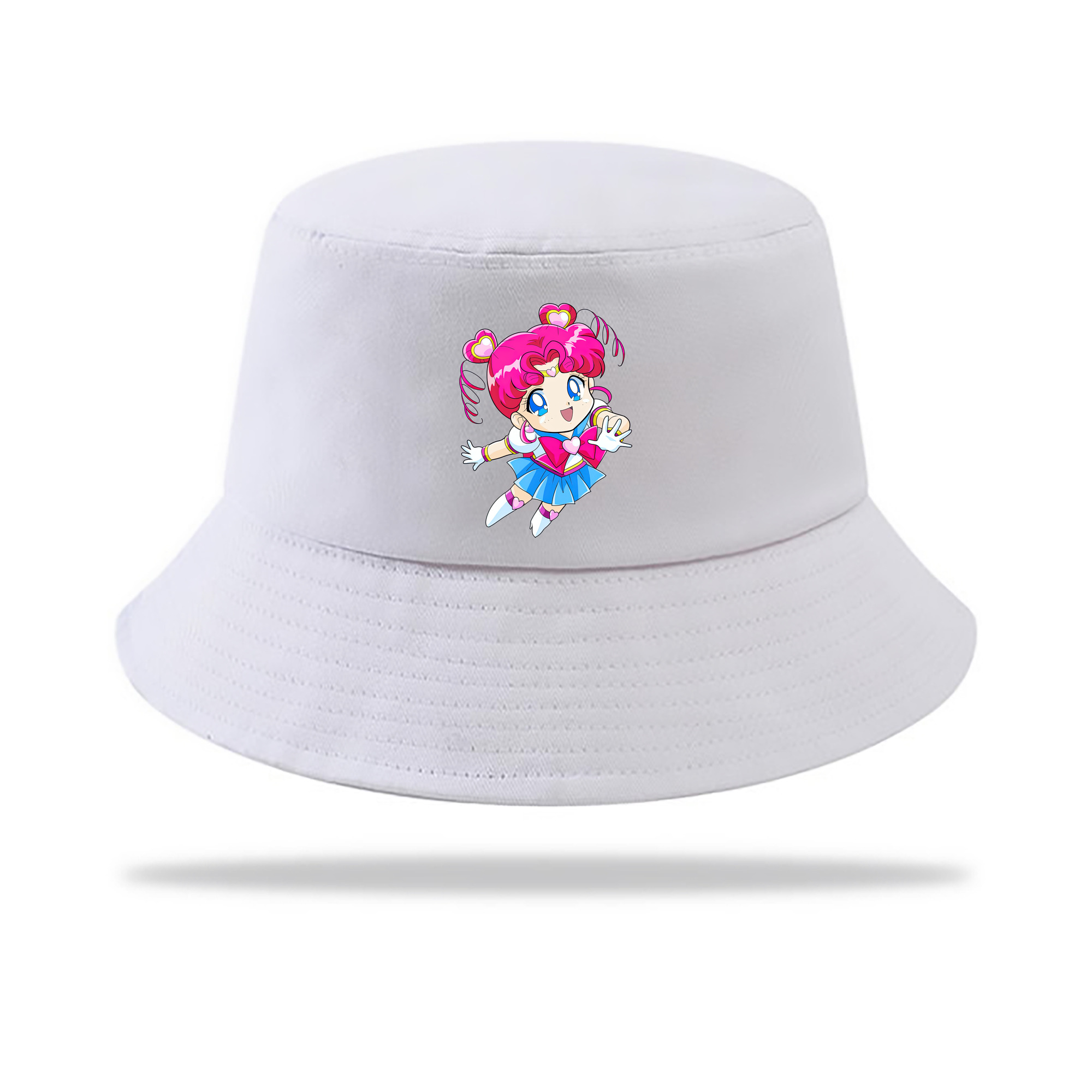 （画像用） 美少女戦士セーラームーン ちびうさ Sailor Moon Chibiusa Tsukino Usagi Small Lady Serenity アウトドア日除けバケットハット
