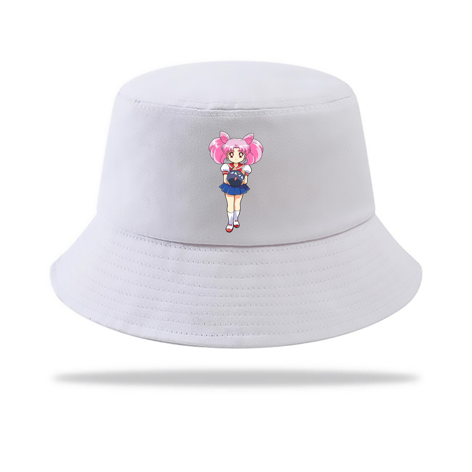 （画像用） 美少女戦士セーラームーン ちびうさ Sailor Moon Chibiusa Tsukino Usagi Small Lady Serenity アウトドア日除けバケットハット
