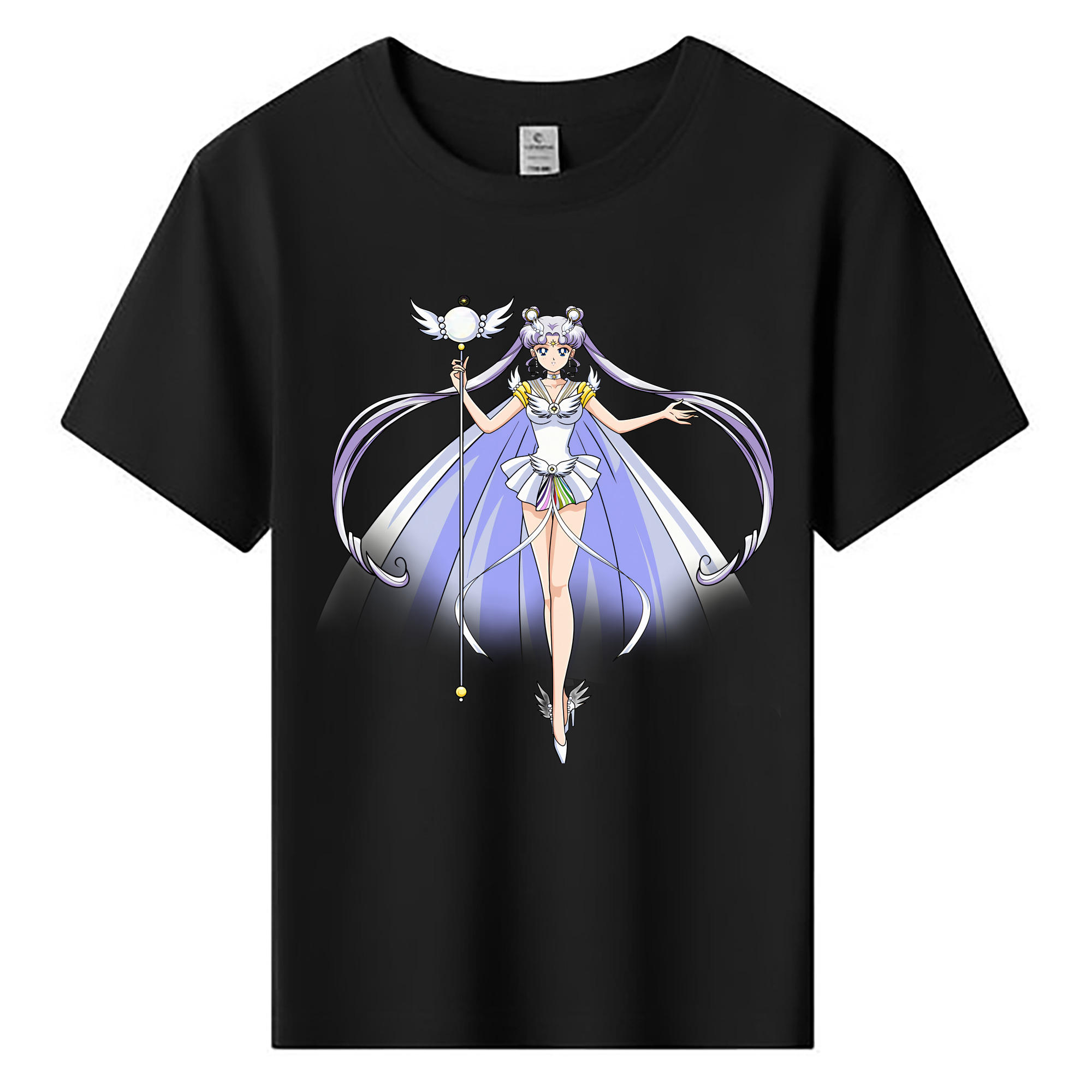 （画像用） 美少女戦士セーラームーン 月野 うさぎ つきの うさぎ Sailor Moon Tsukino Usagi 綿100％キッズTシャツ（フロントプリント）