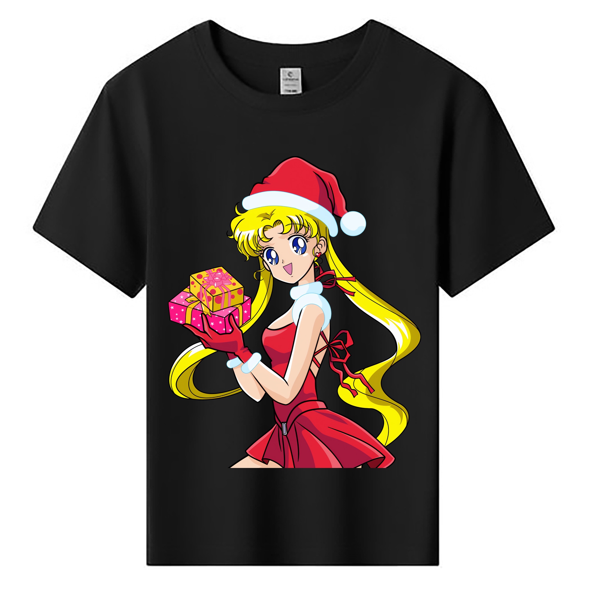 （画像用） 美少女戦士セーラームーン 月野 うさぎ つきの うさぎ Sailor Moon Tsukino Usagi 綿100％キッズTシャツ（フロントプリント）