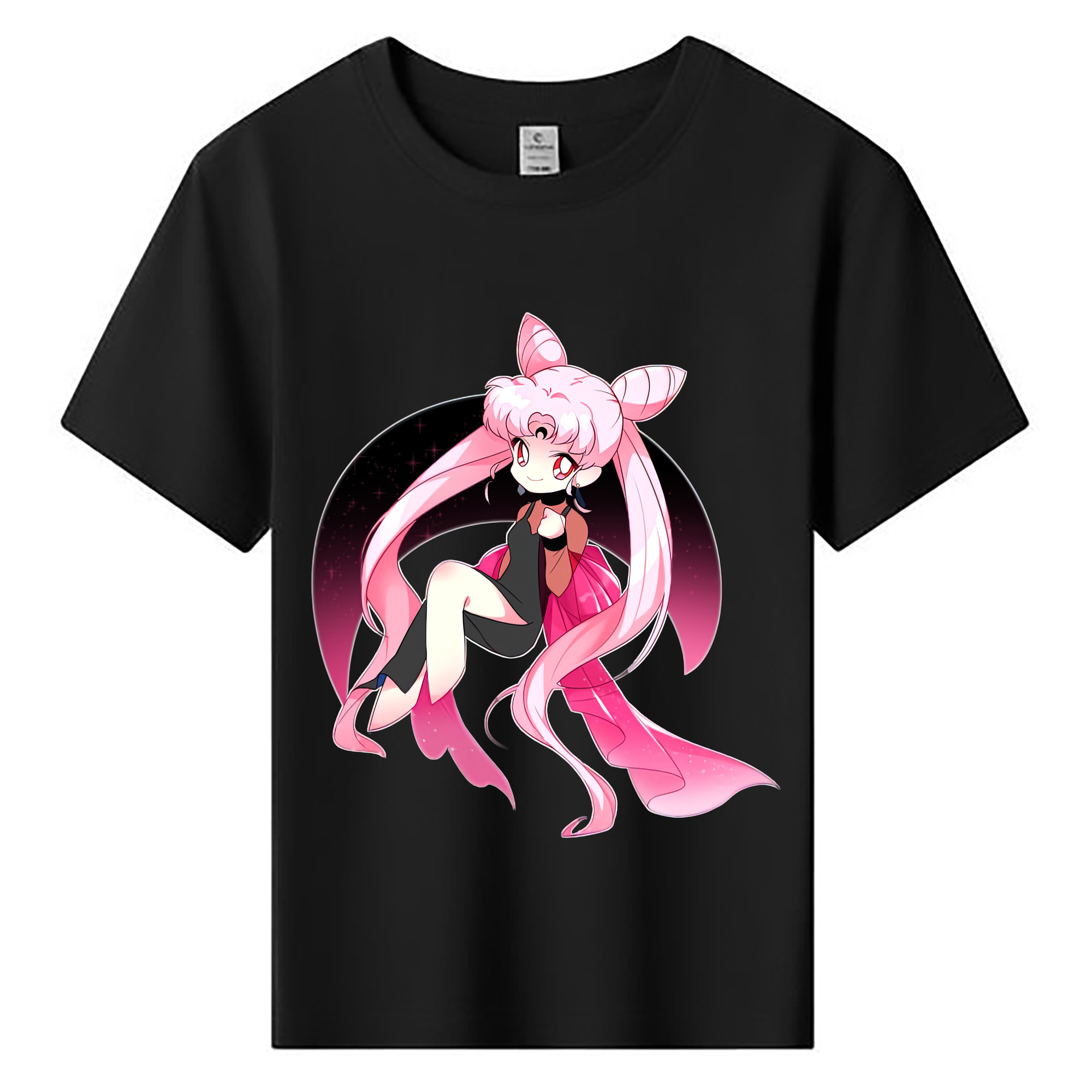（画像用） 美少女戦士セーラームーン ちびうさ Sailor Moon Chibiusa Tsukino Usagi Small Lady Serenity 綿100％キッズTシャツ（フロントプリント）