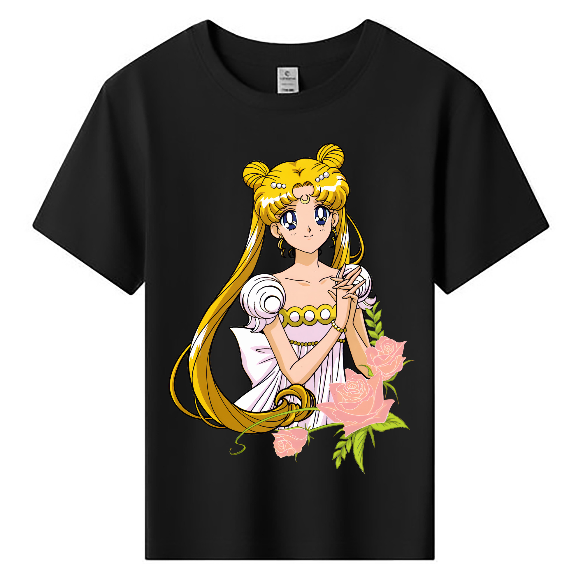 （画像用） 美少女戦士セーラームーン 愛野 美奈子 あいの みなこ Sailor Moon Aino Minako 綿100％キッズTシャツ（フロントプリント）