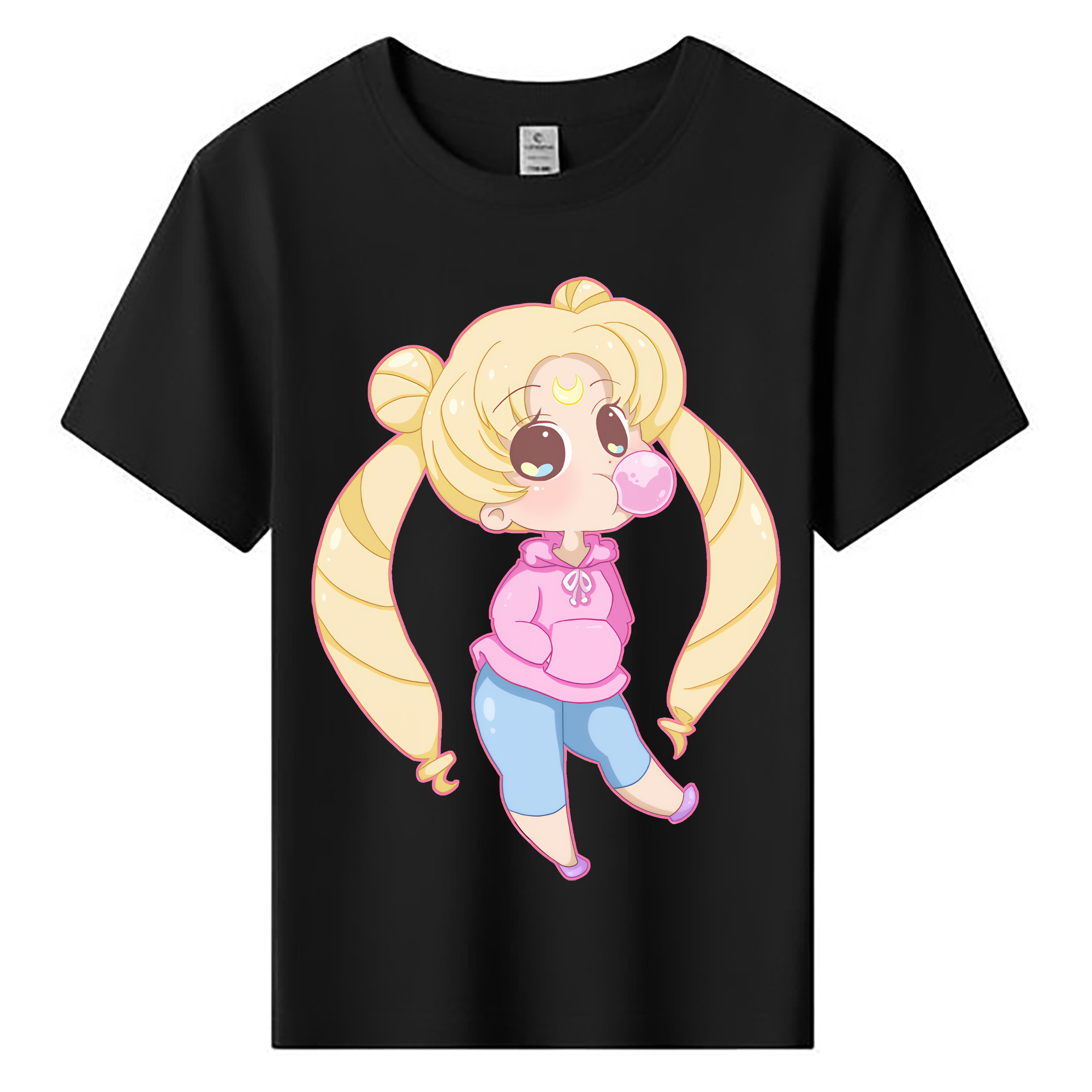 （画像用） 美少女戦士セーラームーン 愛野 美奈子 あいの みなこ Sailor Moon Aino Minako 綿100％キッズTシャツ（フロントプリント）