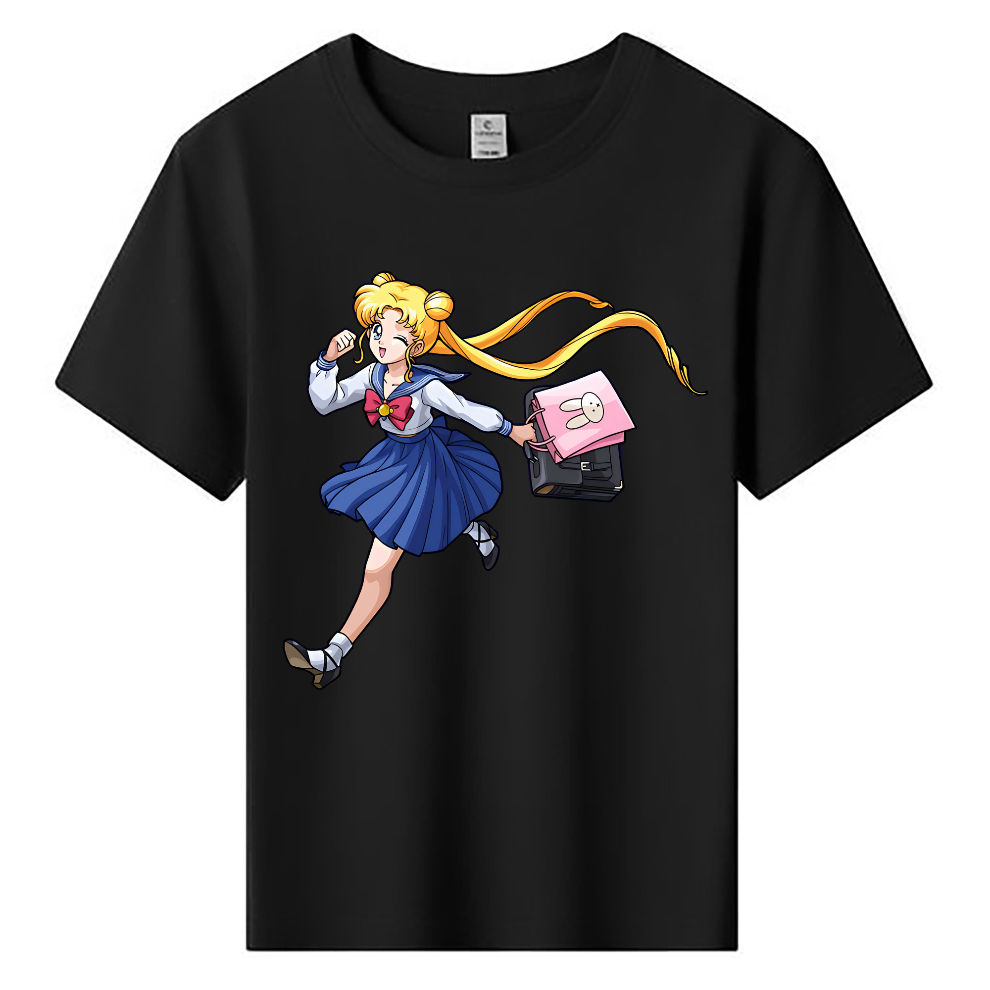 （画像用） 美少女戦士セーラームーン 愛野 美奈子 あいの みなこ Sailor Moon Aino Minako 綿100％キッズTシャツ（フロントプリント）