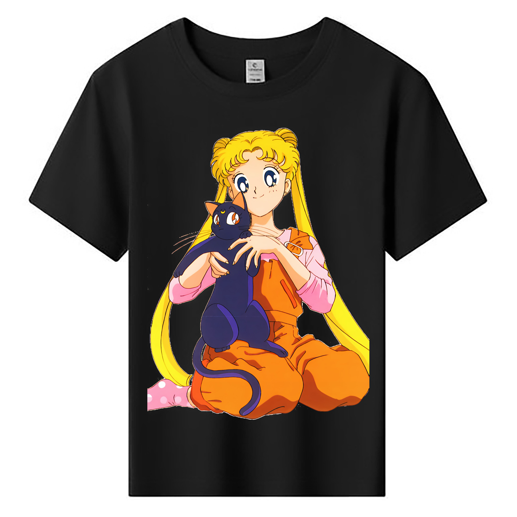 （画像用） 美少女戦士セーラームーン 愛野 美奈子 あいの みなこ Sailor Moon Aino Minako 綿100％キッズTシャツ（フロントプリント）