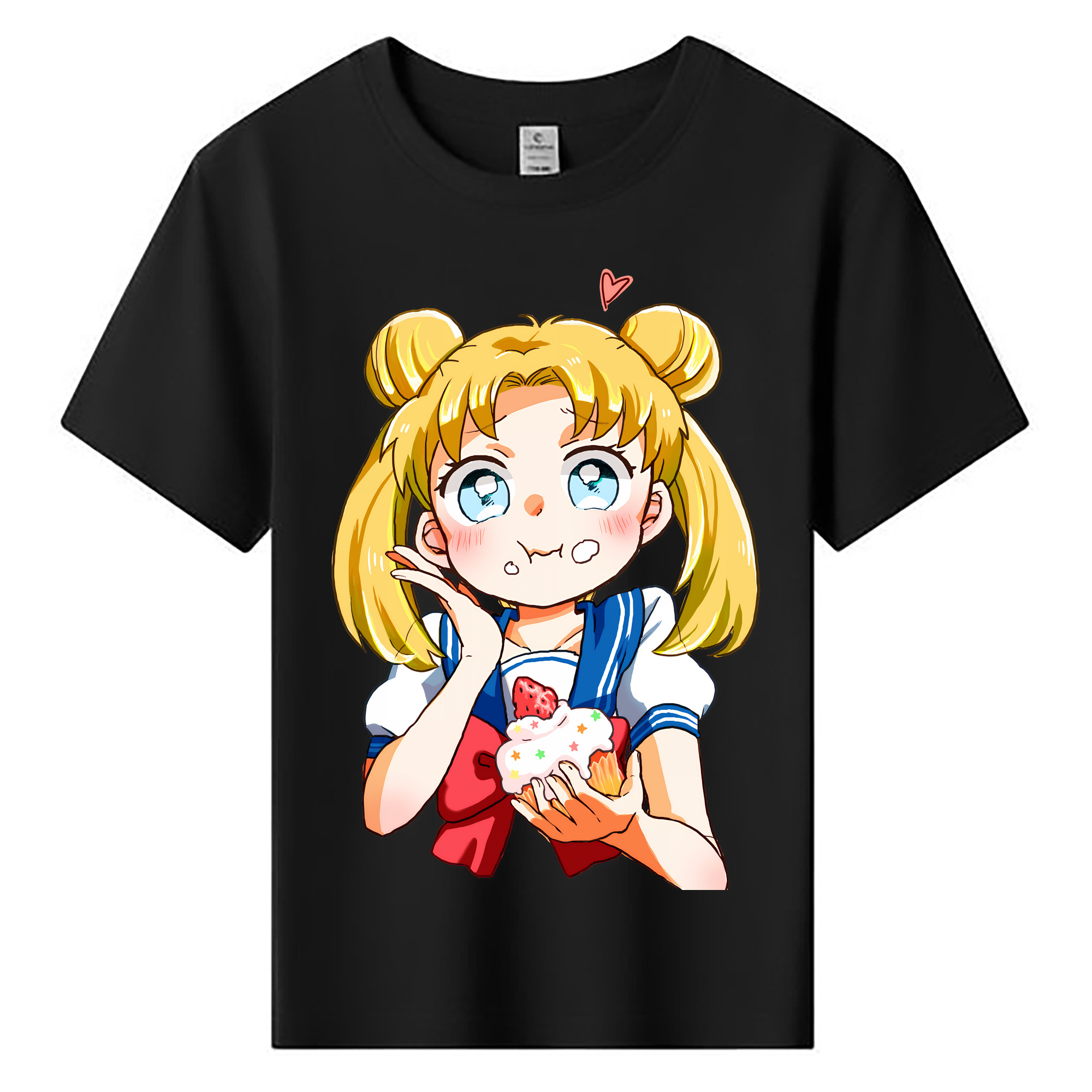 （画像用） 美少女戦士セーラームーン 愛野 美奈子 あいの みなこ Sailor Moon Aino Minako 綿100％キッズTシャツ（フロントプリント）