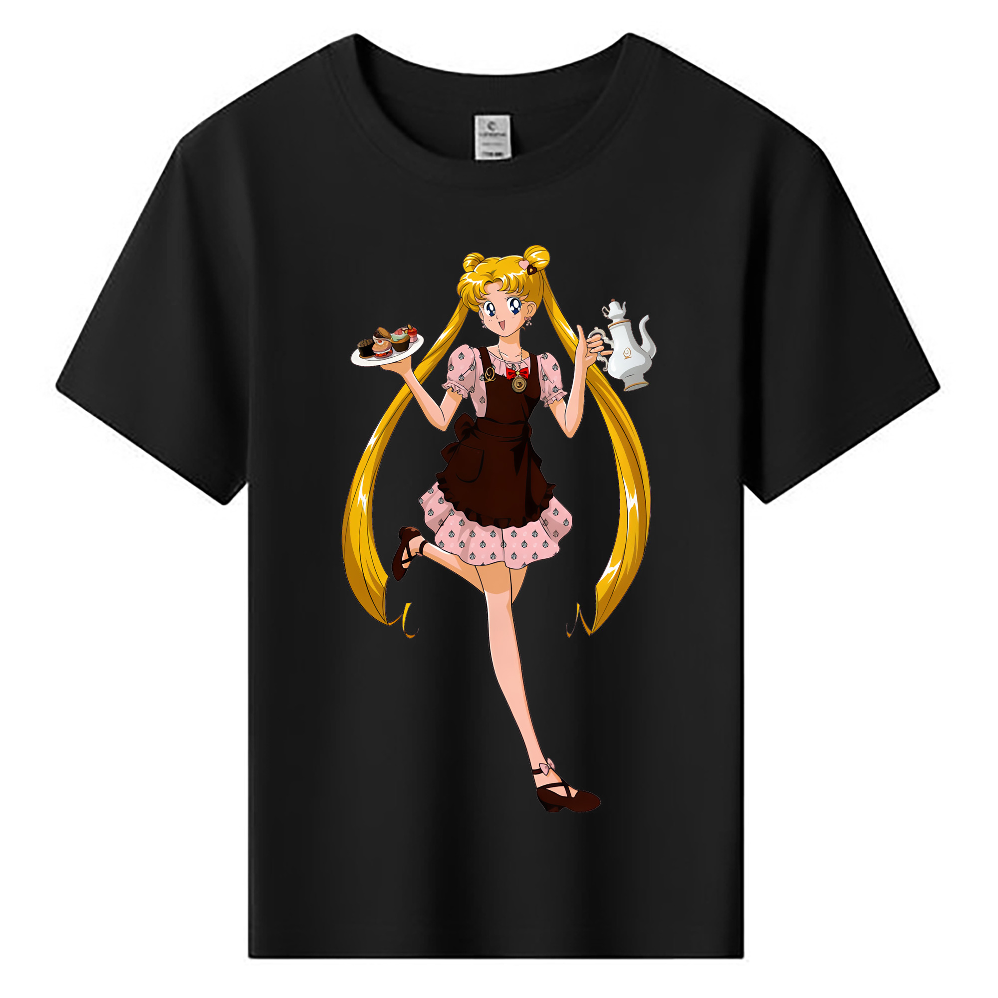 （画像用） 美少女戦士セーラームーン 愛野 美奈子 あいの みなこ Sailor Moon Aino Minako 綿100％キッズTシャツ（フロントプリント）