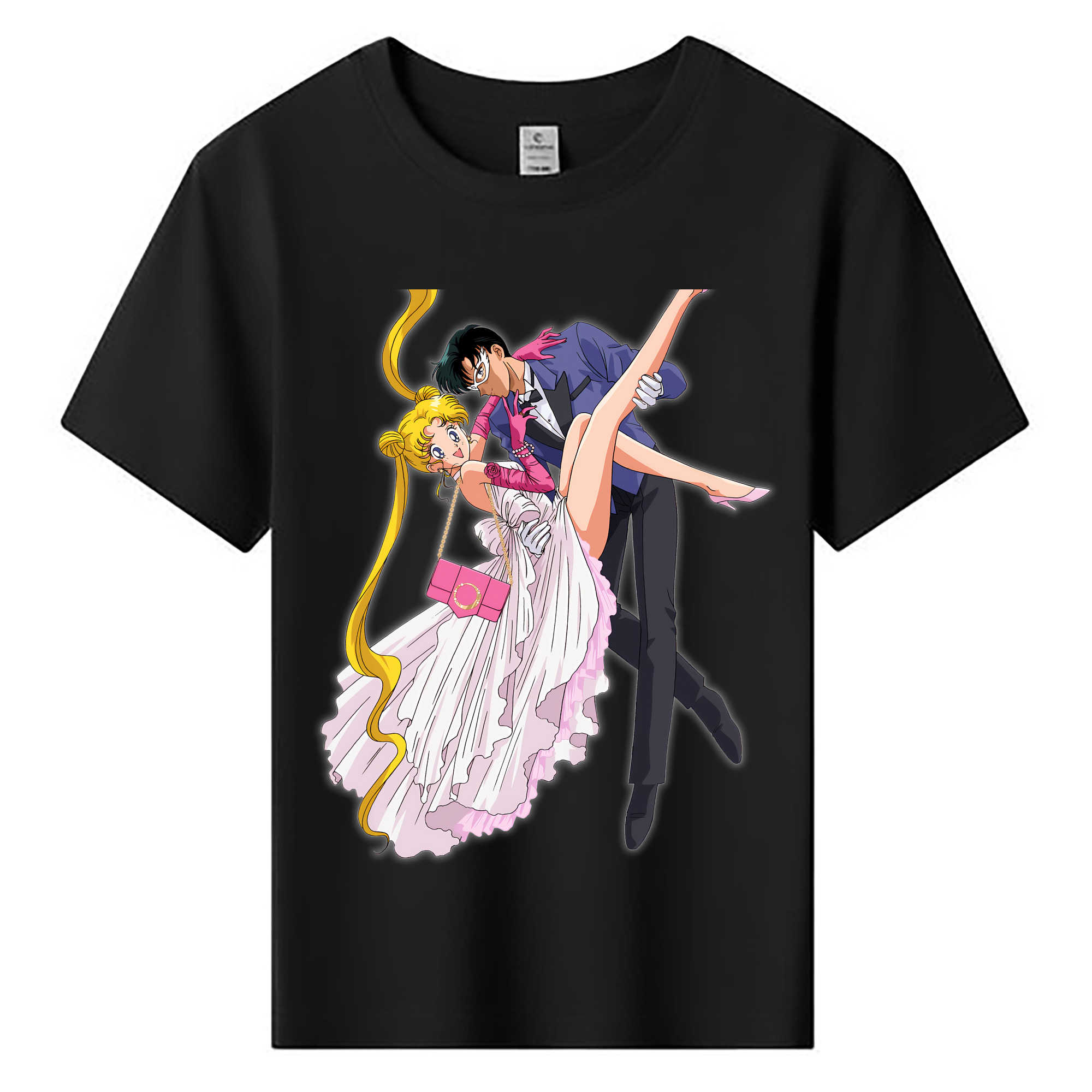 （画像用） 美少女戦士セーラームーン 愛野 美奈子 あいの みなこ Sailor Moon Aino Minako 綿100％キッズTシャツ（フロントプリント）