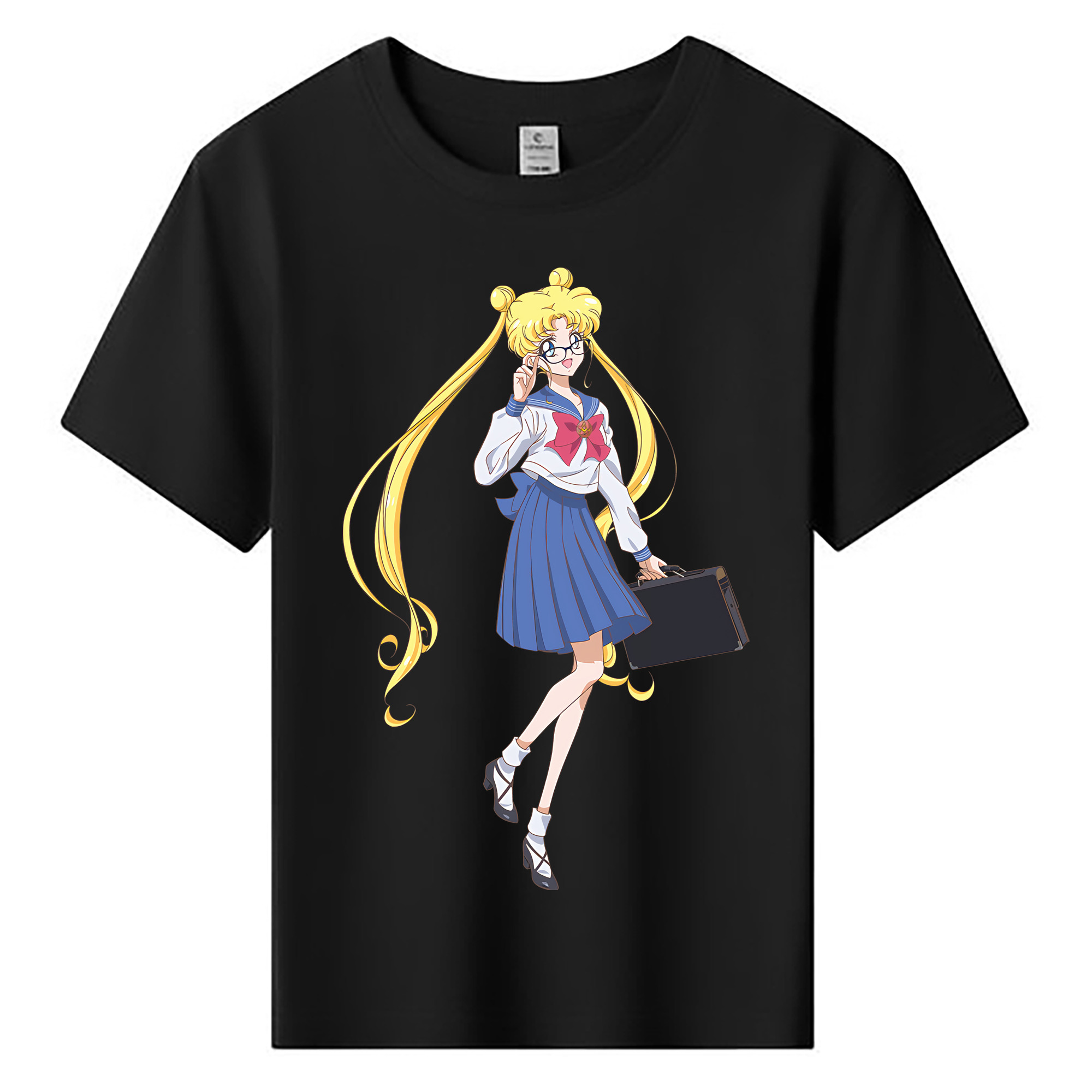 （画像用） 美少女戦士セーラームーン 愛野 美奈子 あいの みなこ Sailor Moon Aino Minako 綿100％キッズTシャツ（フロントプリント）