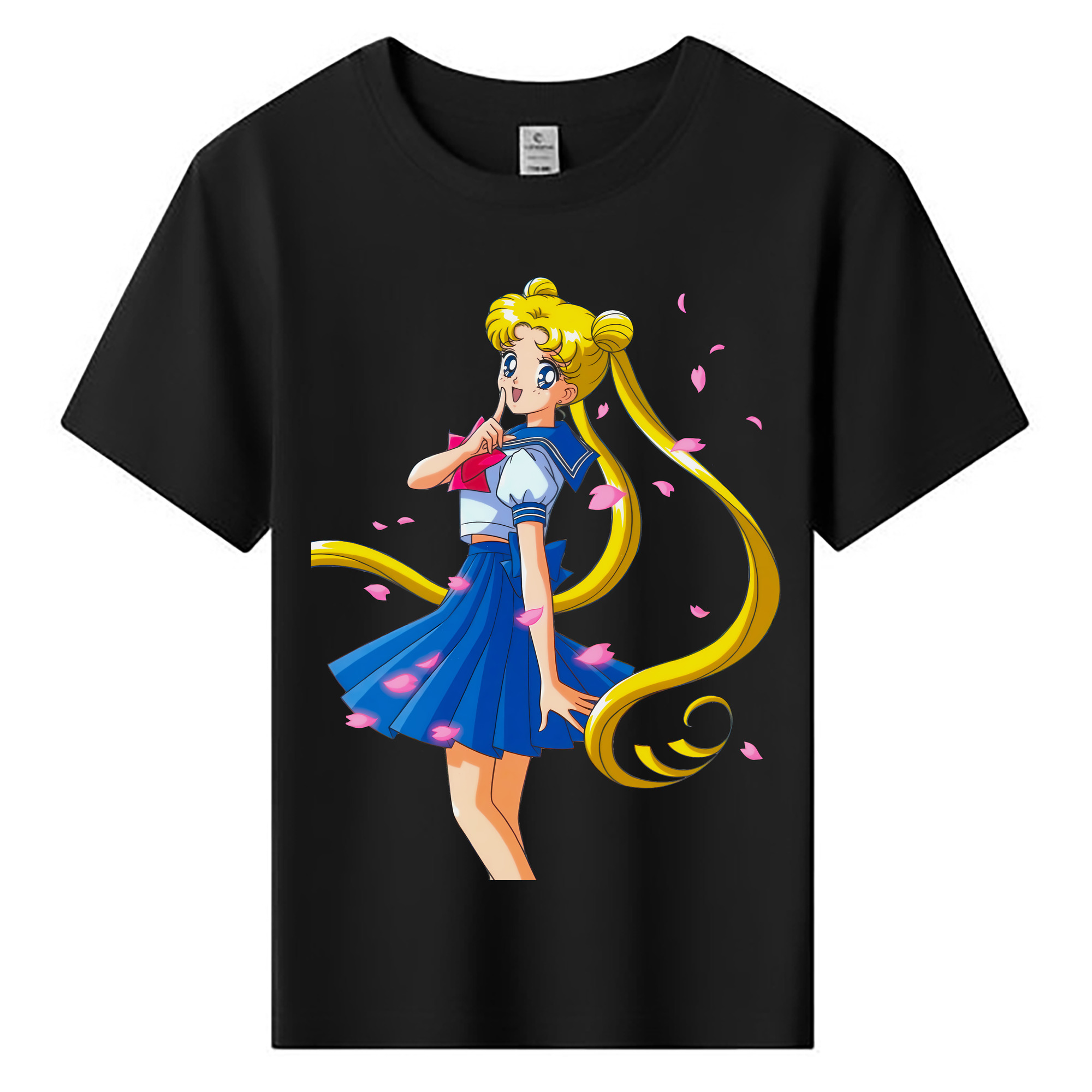 （画像用） 美少女戦士セーラームーン 愛野 美奈子 あいの みなこ Sailor Moon Aino Minako 綿100％キッズTシャツ（フロントプリント）