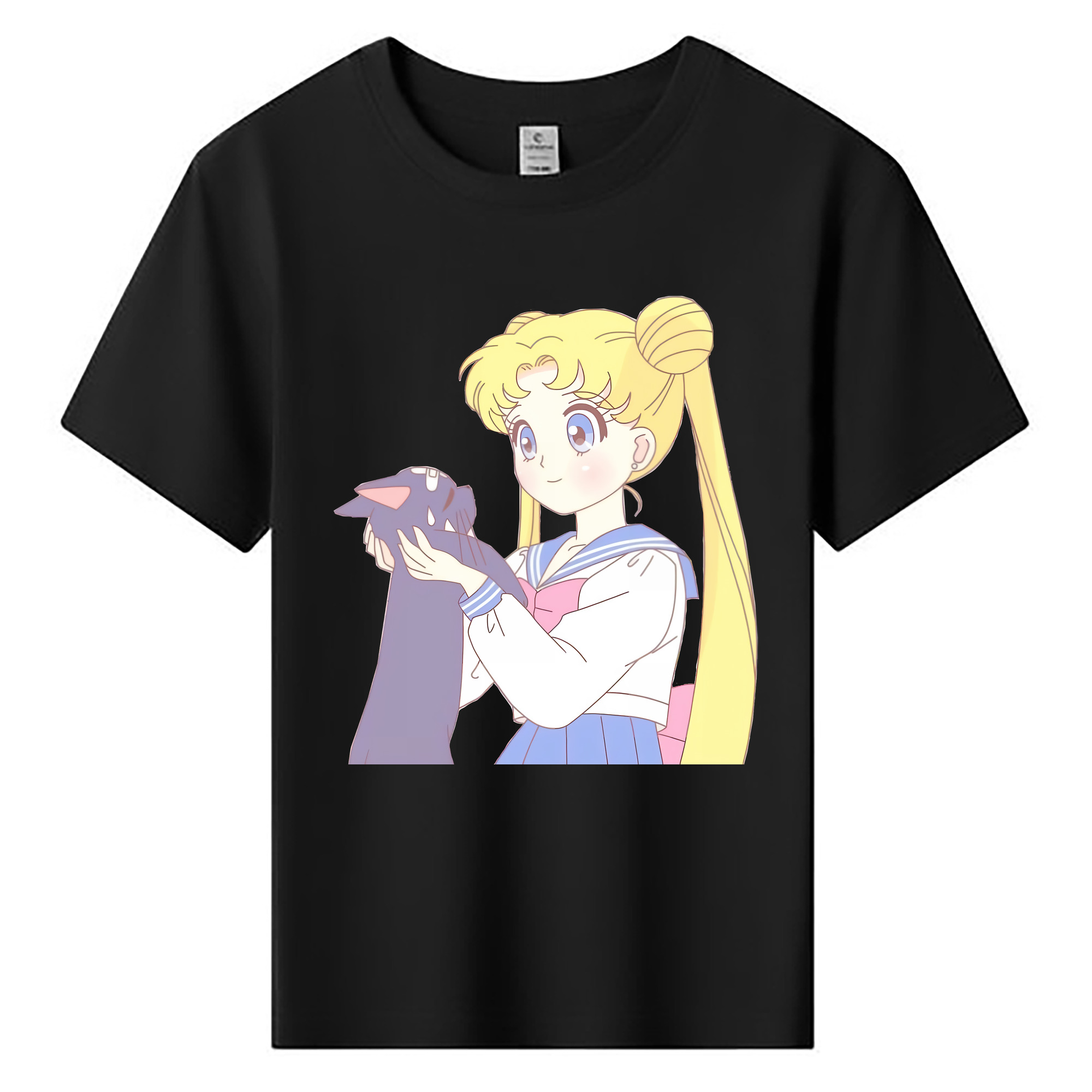 （画像用） 美少女戦士セーラームーン 愛野 美奈子 あいの みなこ Sailor Moon Aino Minako 綿100％キッズTシャツ（フロントプリント）