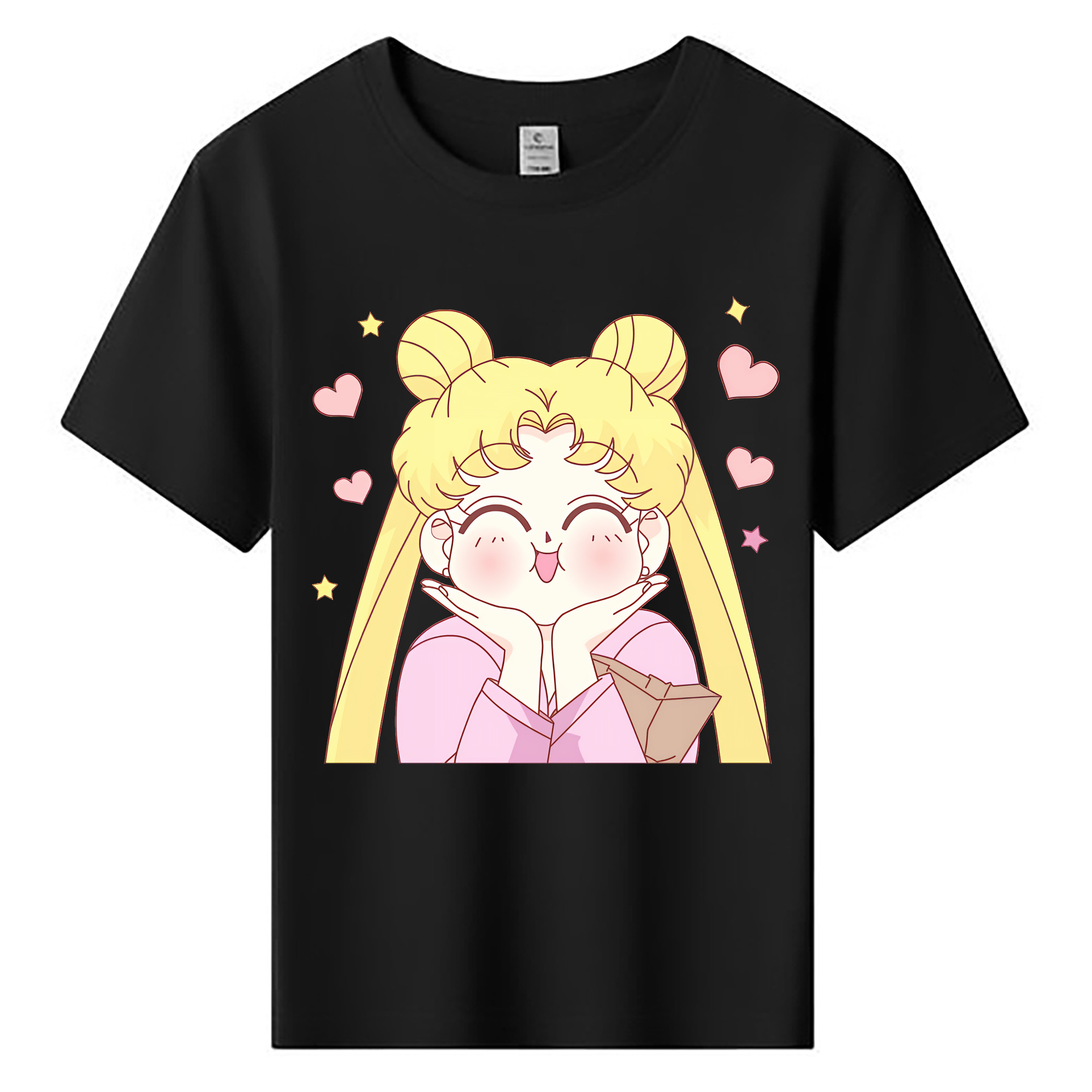 （画像用） 美少女戦士セーラームーン 愛野 美奈子 あいの みなこ Sailor Moon Aino Minako 綿100％キッズTシャツ（フロントプリント）
