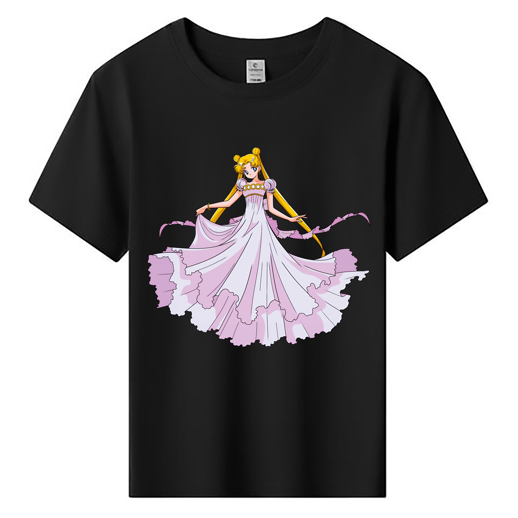 （画像用） 美少女戦士セーラームーン 愛野 美奈子 あいの みなこ Sailor Moon Aino Minako 綿100％キッズTシャツ（フロントプリント）