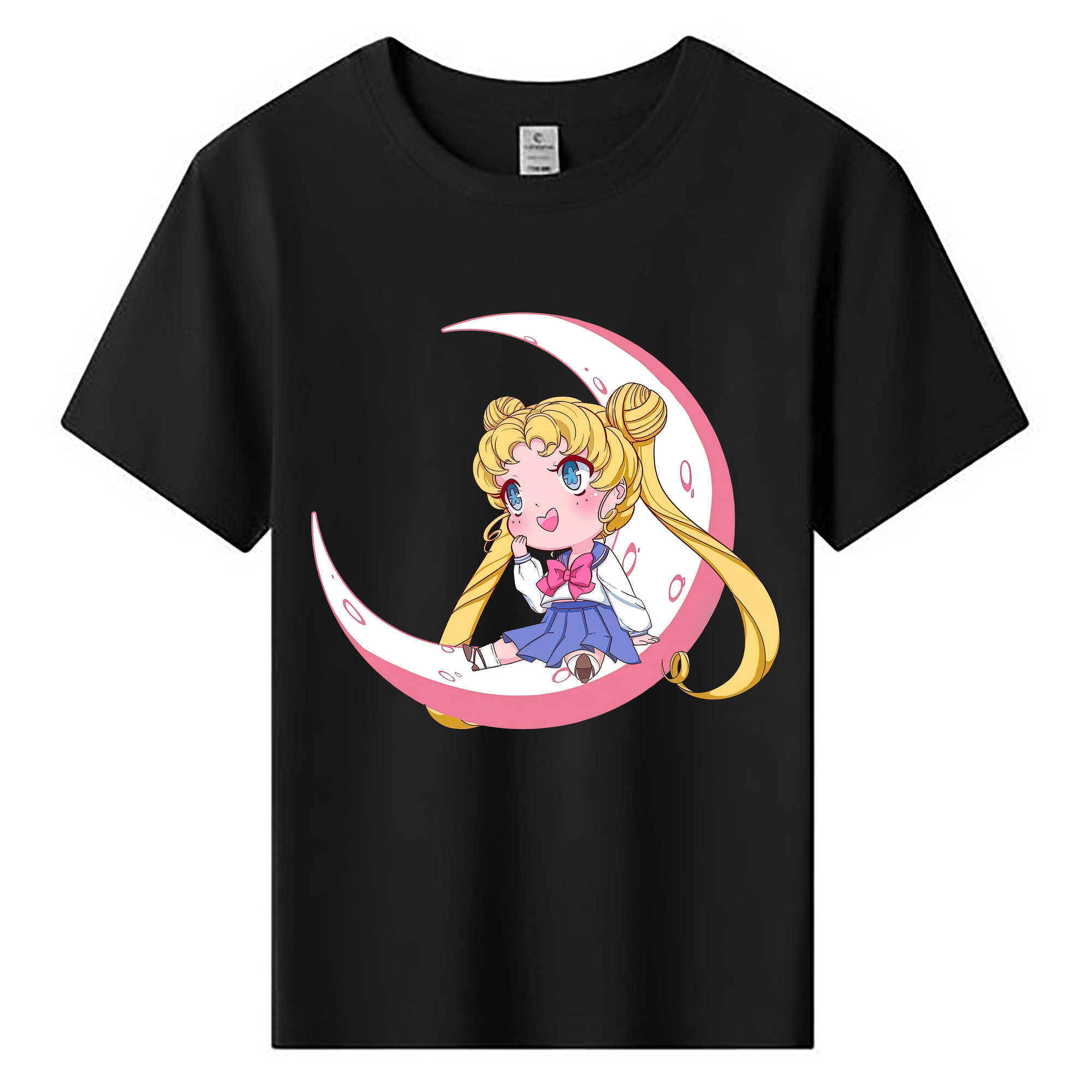 （画像用） 美少女戦士セーラームーン 愛野 美奈子 あいの みなこ Sailor Moon Aino Minako 綿100％キッズTシャツ（フロントプリント）
