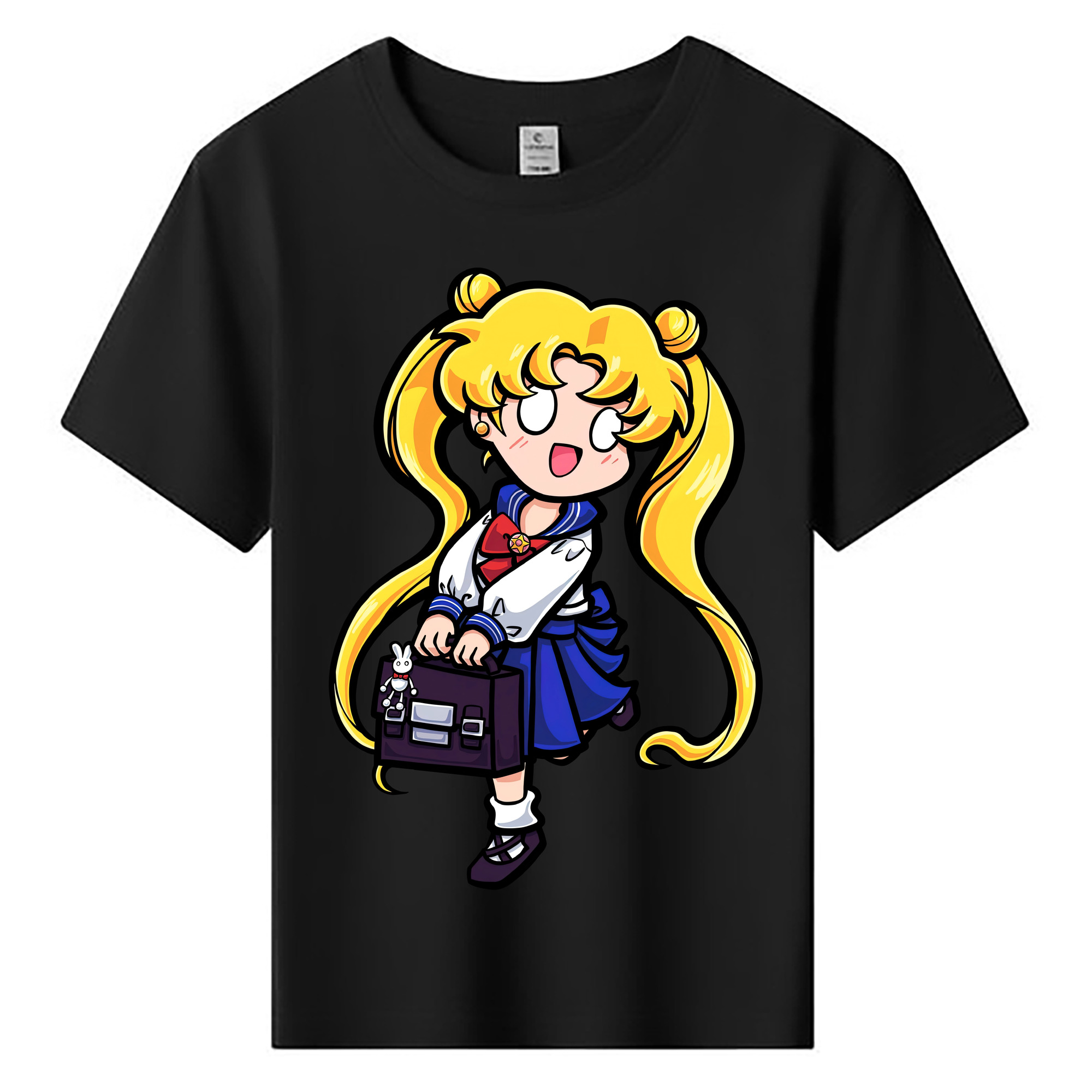 （画像用） 美少女戦士セーラームーン 愛野 美奈子 あいの みなこ Sailor Moon Aino Minako 綿100％キッズTシャツ（フロントプリント）