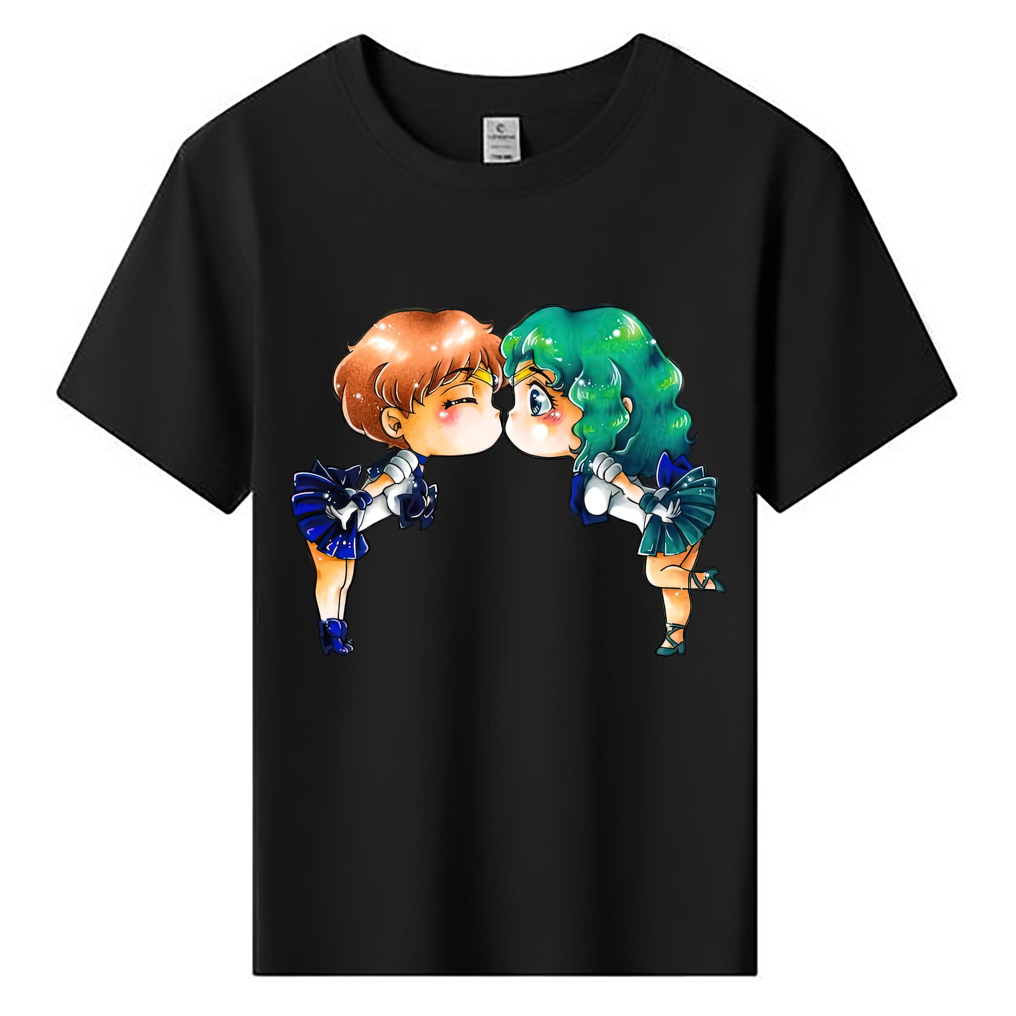（画像用） 美少女戦士セーラームーン 天王はるか Sailor Moon Tenoh Haruka 綿100％キッズTシャツ（フロントプリント）