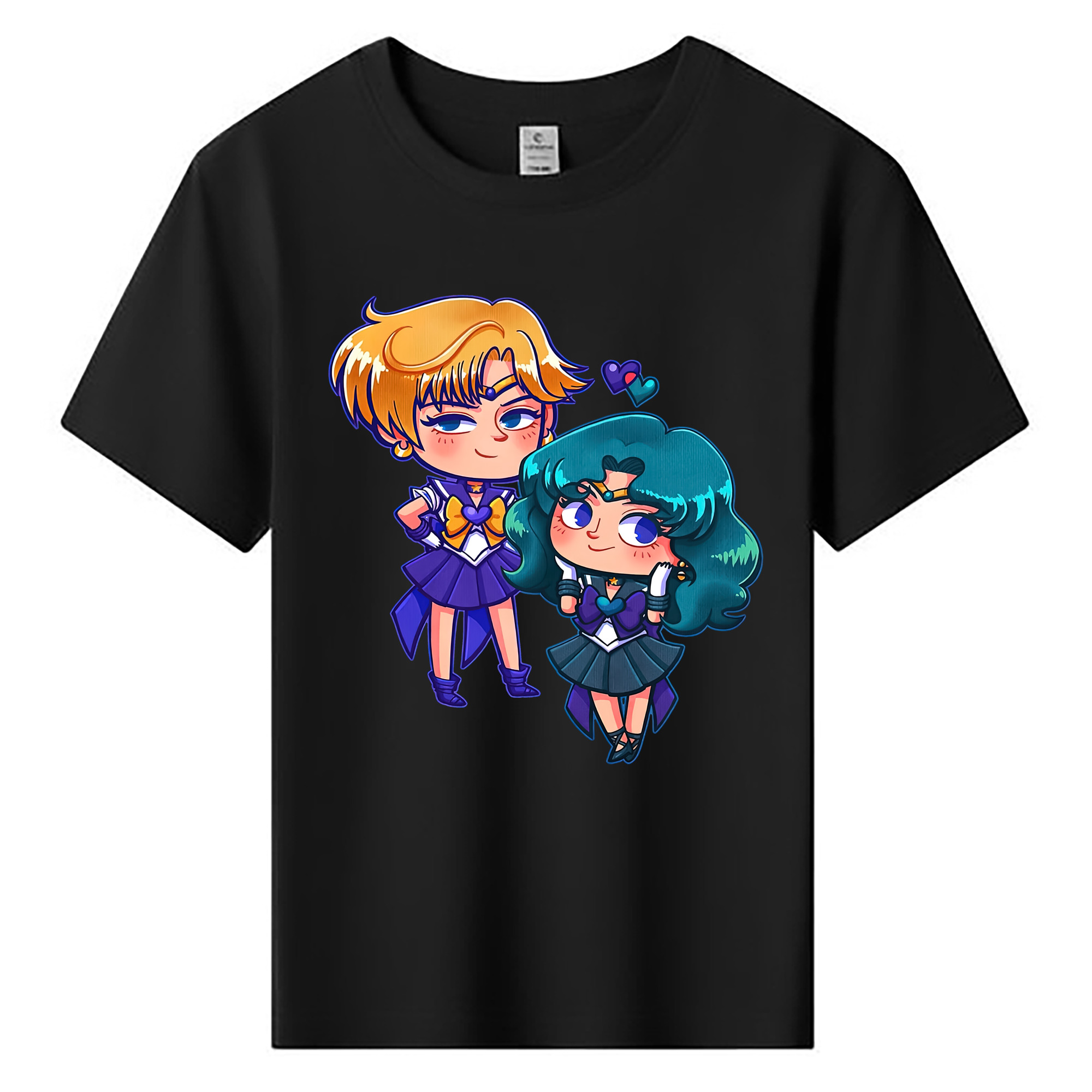 （画像用） 美少女戦士セーラームーン 天王はるか Sailor Moon Tenoh Haruka 綿100％キッズTシャツ（フロントプリント）