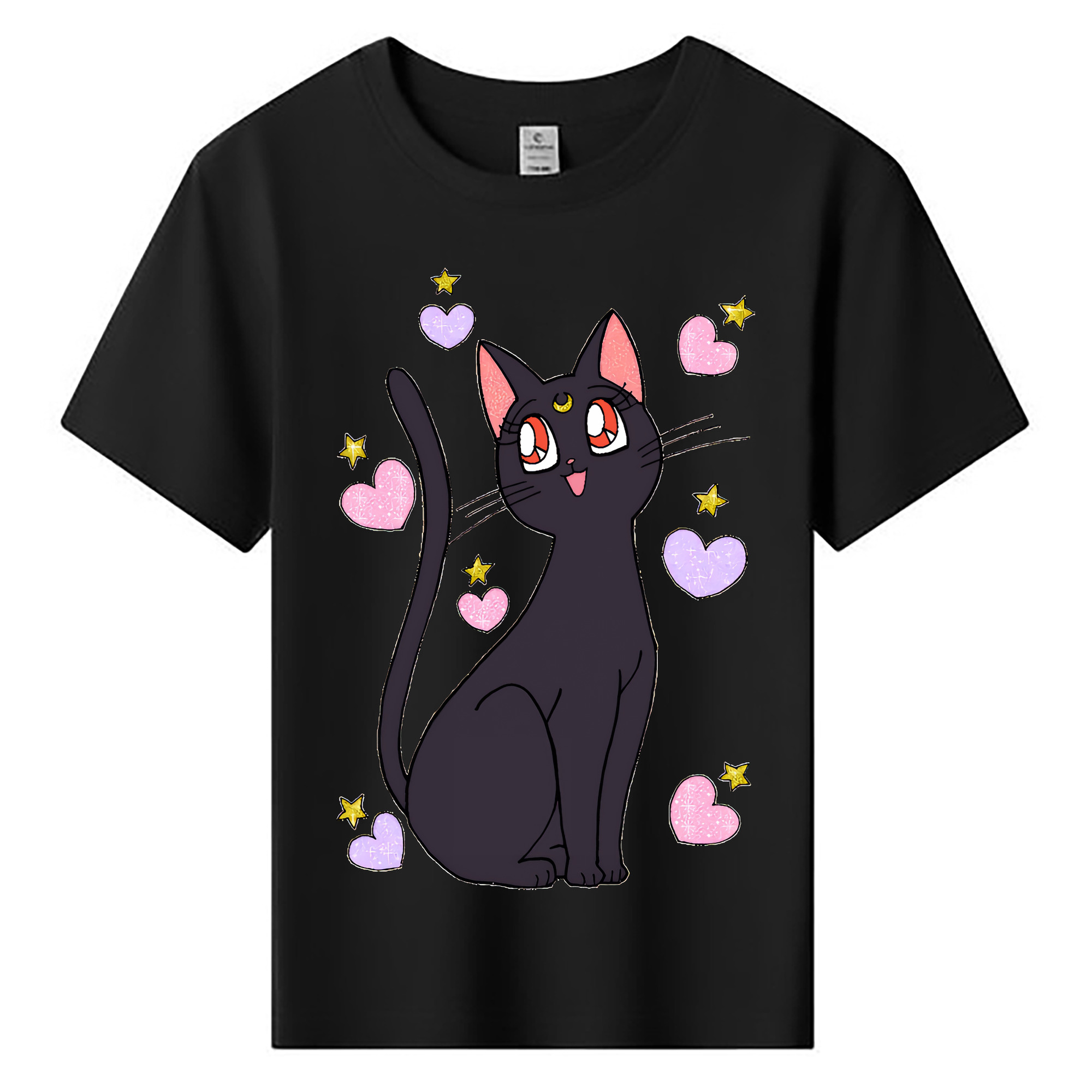 （画像用） 美少女戦士セーラームーン Sailor Moon 綿100％キッズTシャツ（フロントプリント）