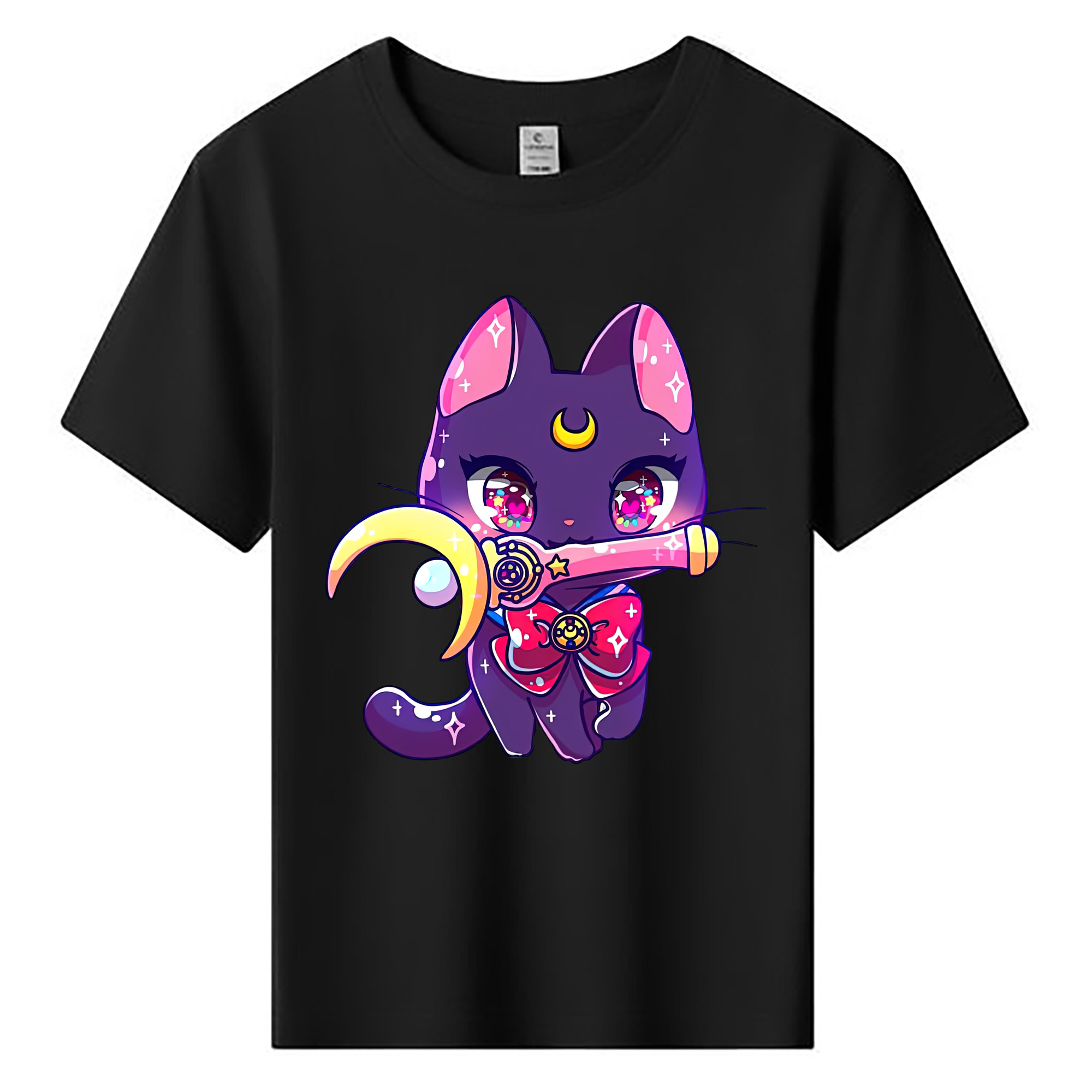 （画像用） 美少女戦士セーラームーン Sailor Moon 綿100％キッズTシャツ（フロントプリント）