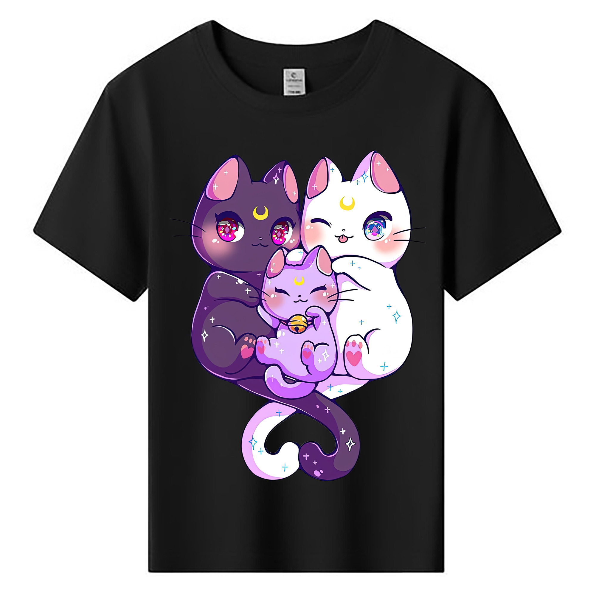 （画像用） 美少女戦士セーラームーン Sailor Moon 綿100％キッズTシャツ（フロントプリント）