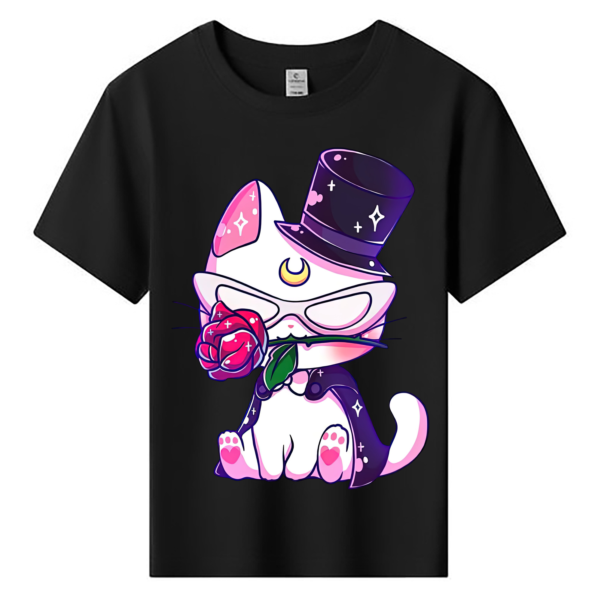 （画像用） 美少女戦士セーラームーン Sailor Moon 綿100％キッズTシャツ（フロントプリント）