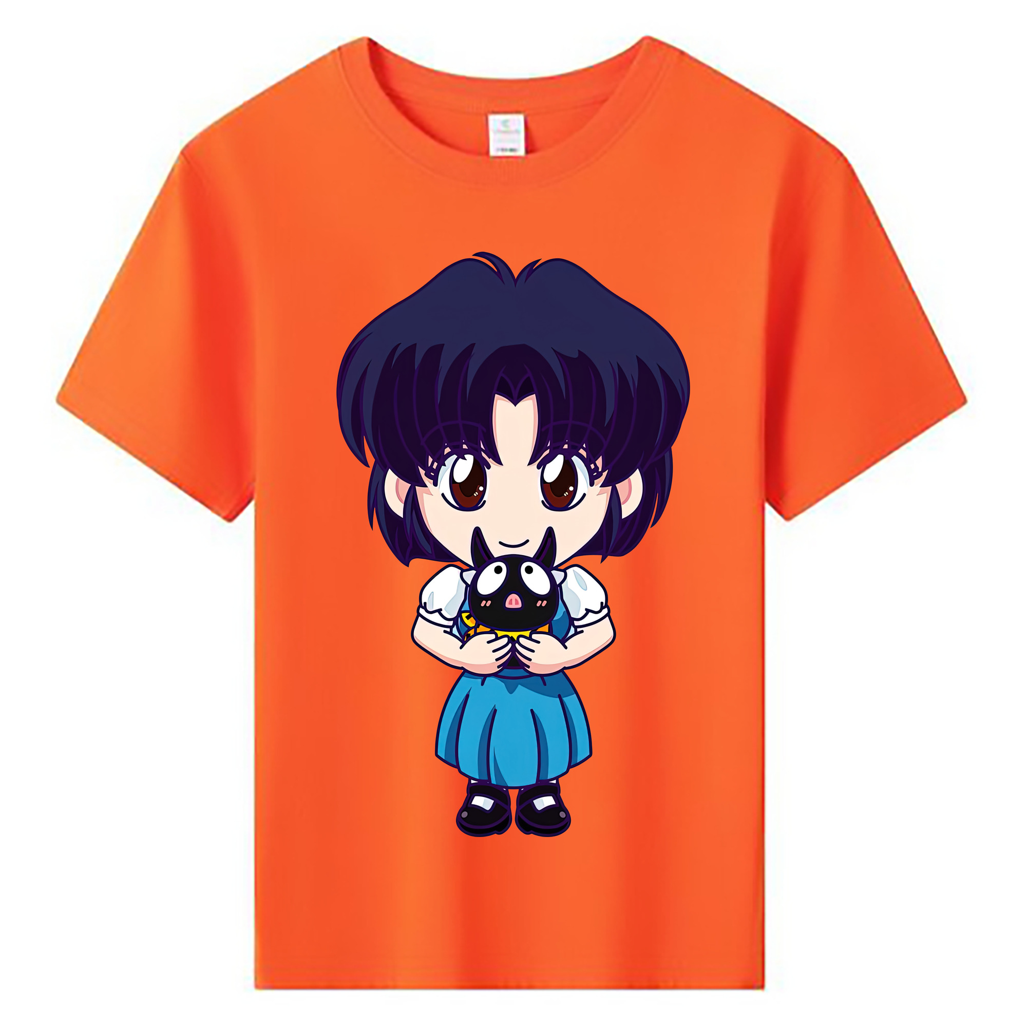 （画像用） 美少女戦士セーラームーン 水野 亜美 みずの あみ Sailor Moon Mizuno Ami 綿100％キッズTシャツ（フロントプリント）