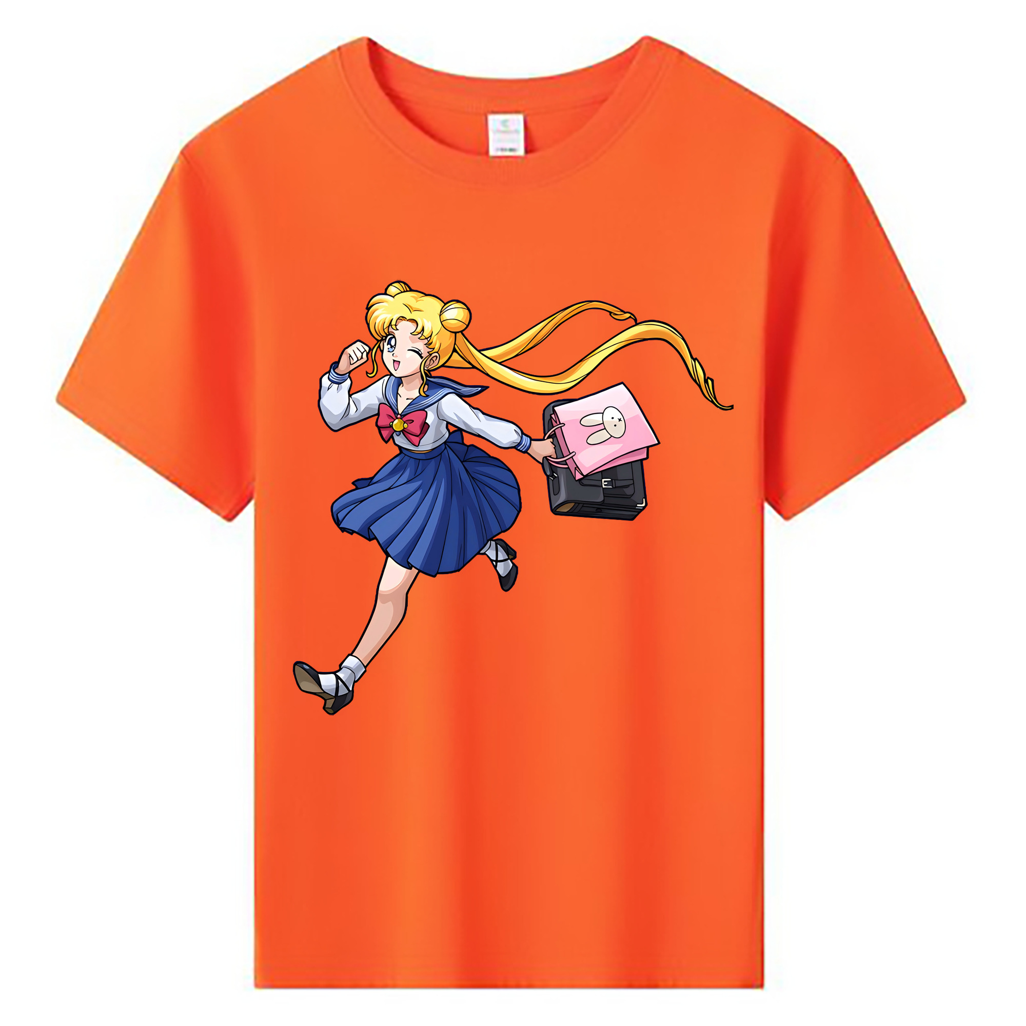 （画像用） 美少女戦士セーラームーン 愛野 美奈子 あいの みなこ Sailor Moon Aino Minako 綿100％キッズTシャツ（フロントプリント）