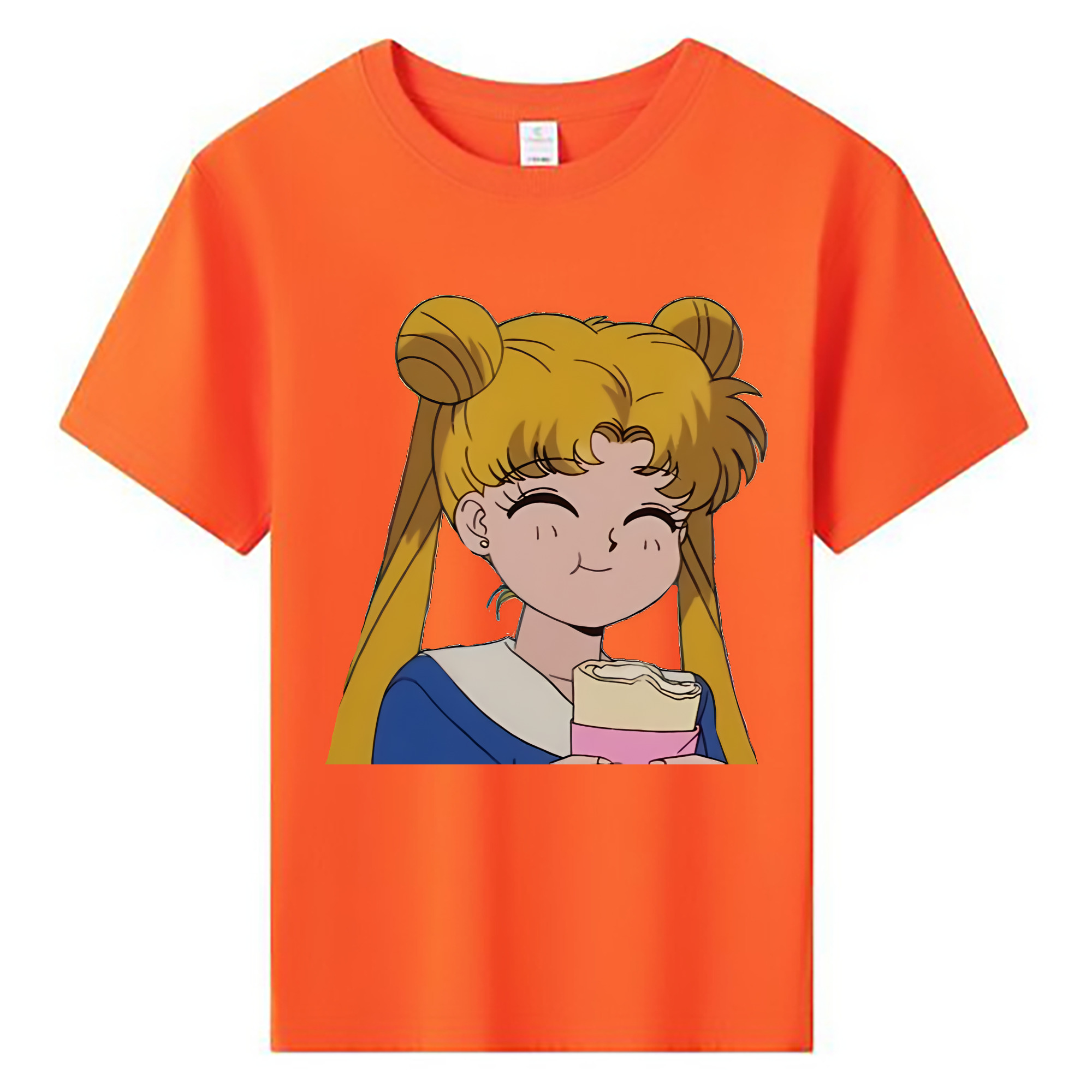 （画像用） 美少女戦士セーラームーン 愛野 美奈子 あいの みなこ Sailor Moon Aino Minako 綿100％キッズTシャツ（フロントプリント）