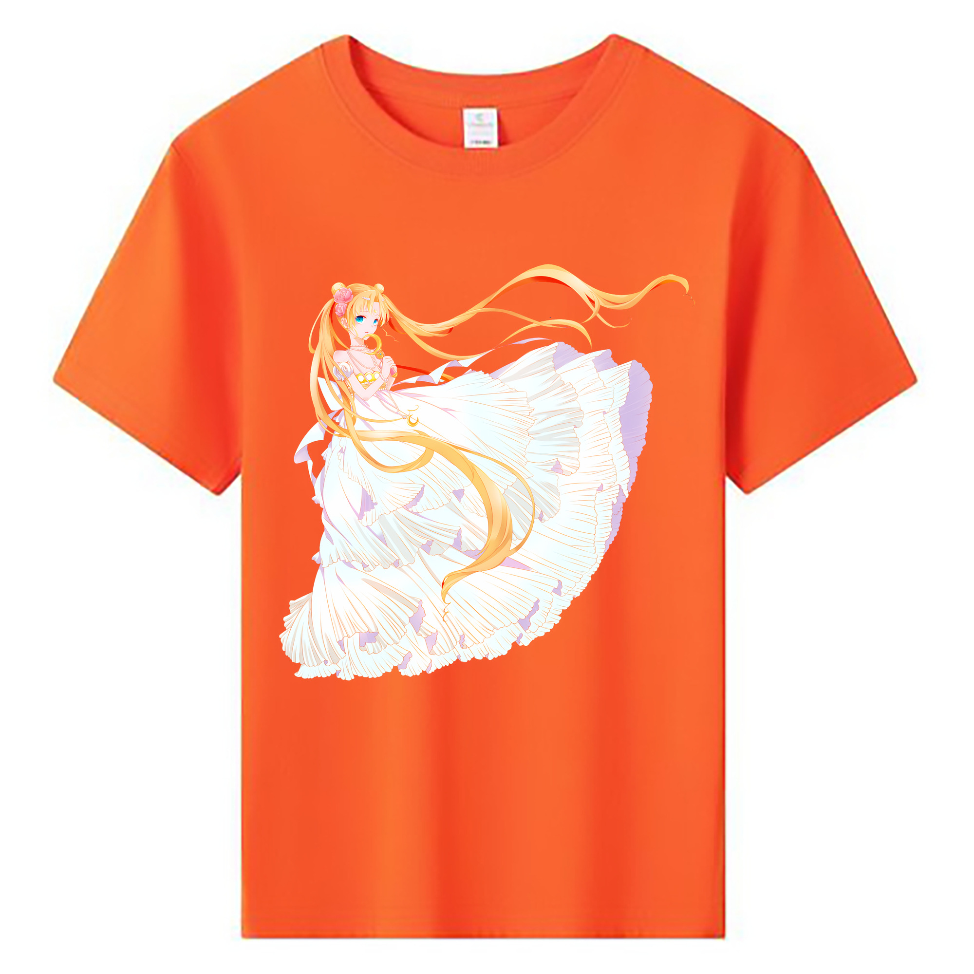 （画像用） 美少女戦士セーラームーン 愛野 美奈子 あいの みなこ Sailor Moon Aino Minako 綿100％キッズTシャツ（フロントプリント）