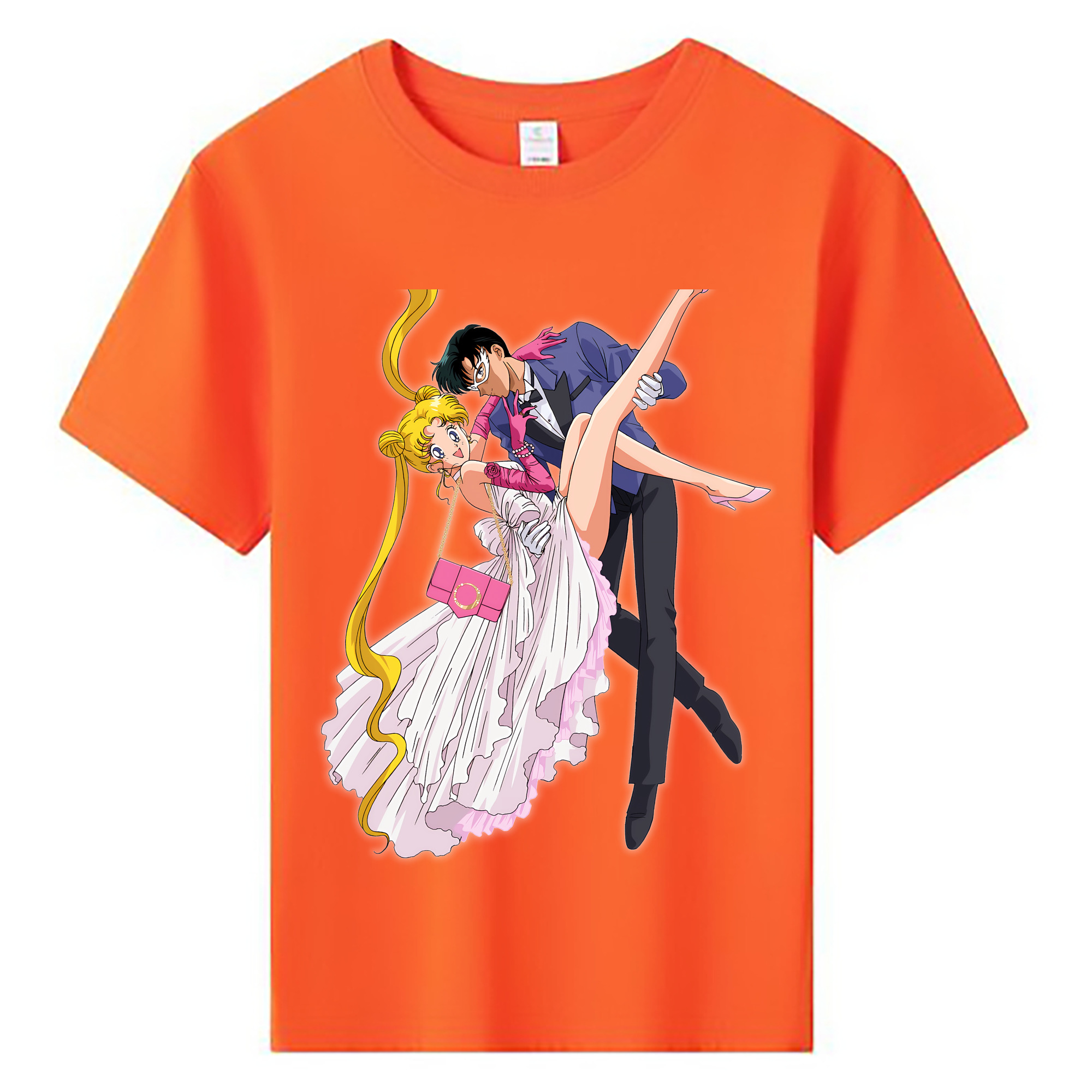（画像用） 美少女戦士セーラームーン 愛野 美奈子 あいの みなこ Sailor Moon Aino Minako 綿100％キッズTシャツ（フロントプリント）