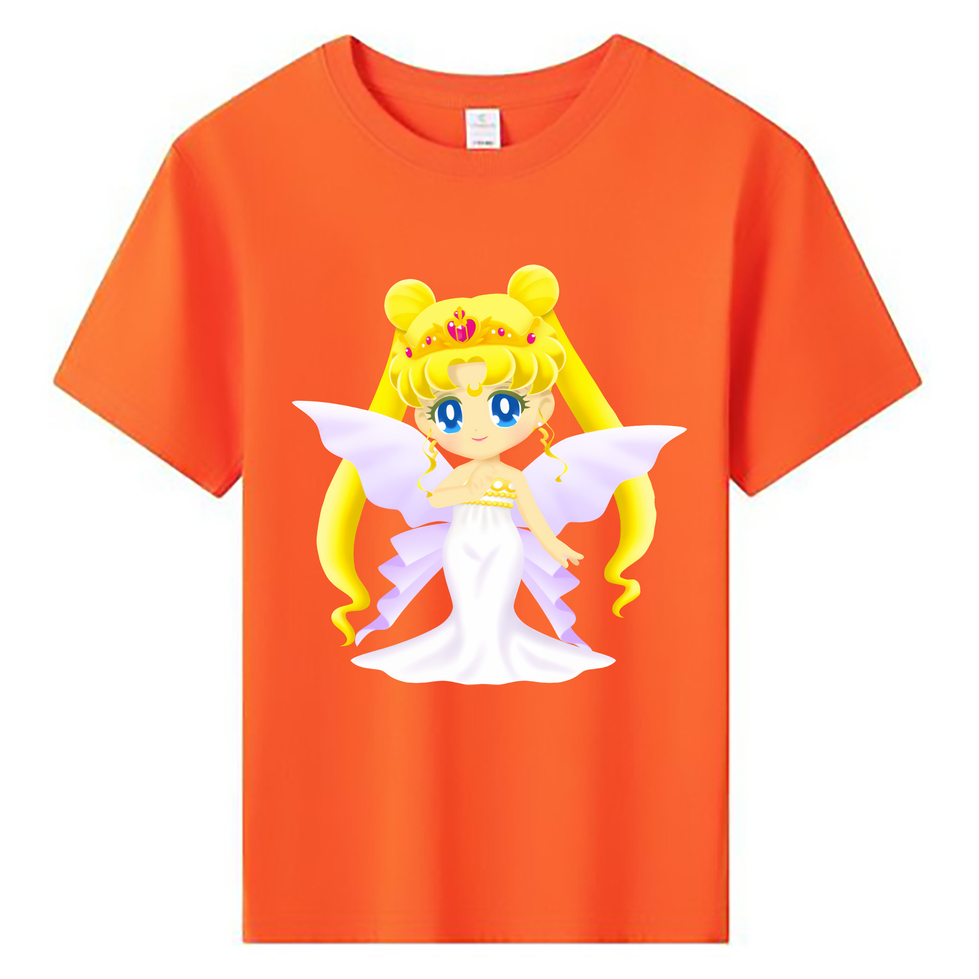 （画像用） 美少女戦士セーラームーン 愛野 美奈子 あいの みなこ Sailor Moon Aino Minako 綿100％キッズTシャツ（フロントプリント）