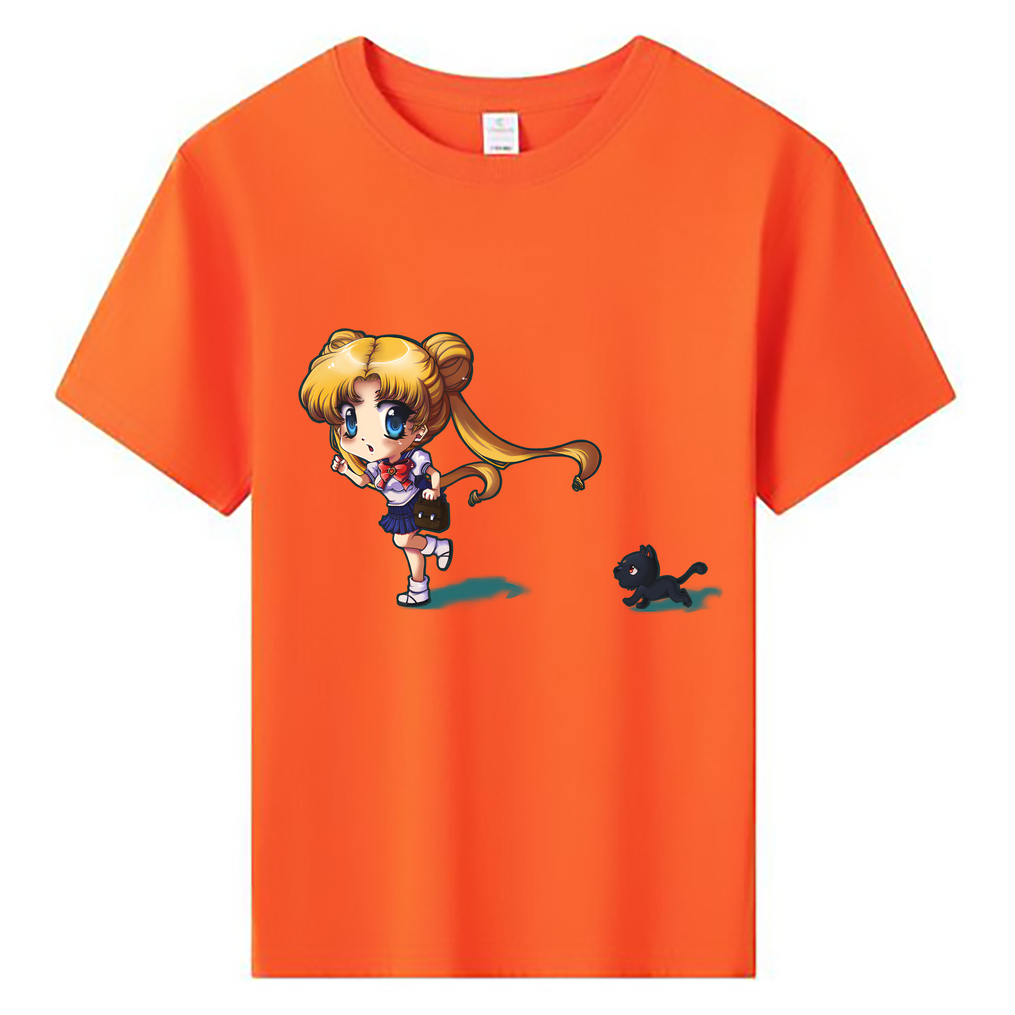 （画像用） 美少女戦士セーラームーン 愛野 美奈子 あいの みなこ Sailor Moon Aino Minako 綿100％キッズTシャツ（フロントプリント）