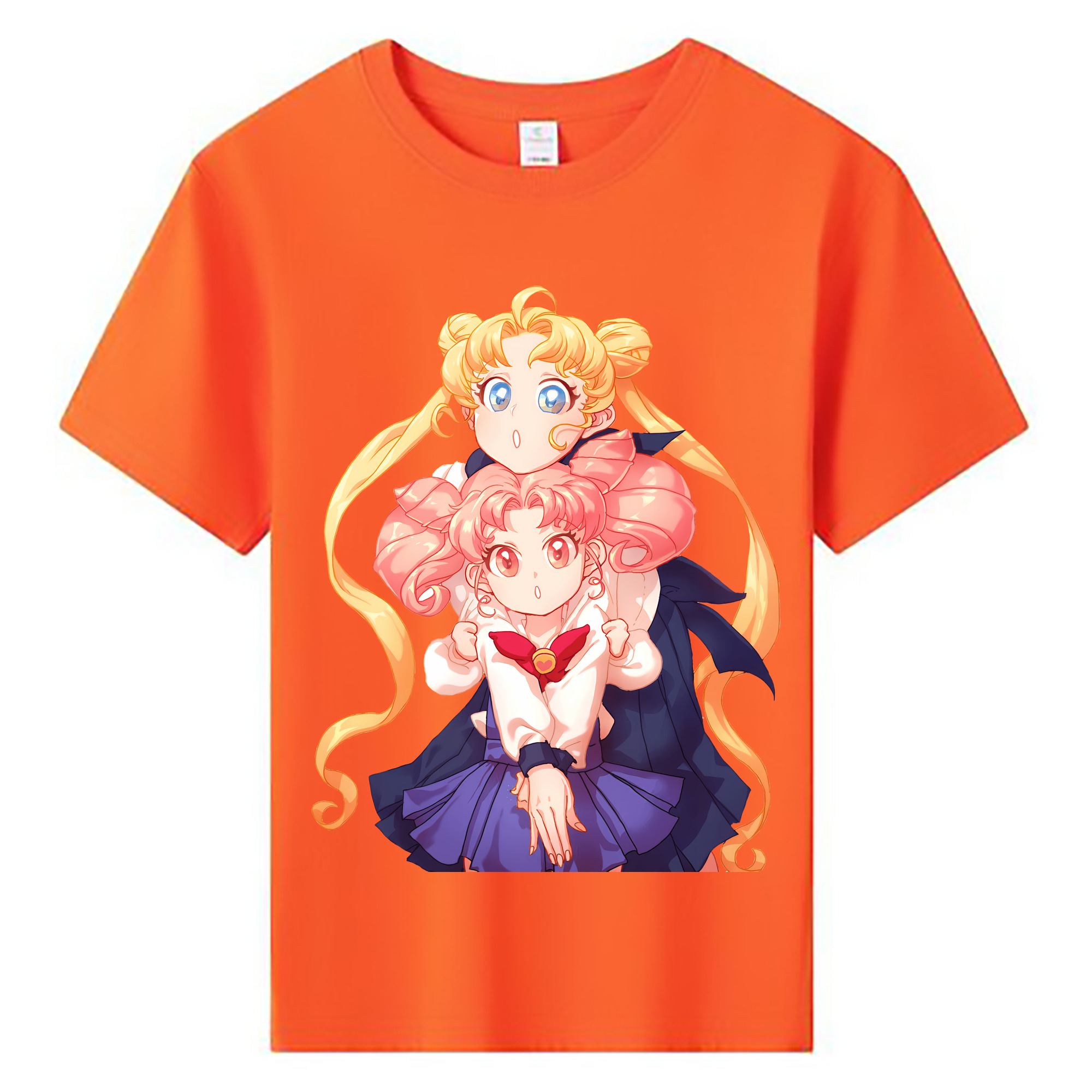 （画像用） 美少女戦士セーラームーン 愛野 美奈子 あいの みなこ Sailor Moon Aino Minako 綿100％キッズTシャツ（フロントプリント）