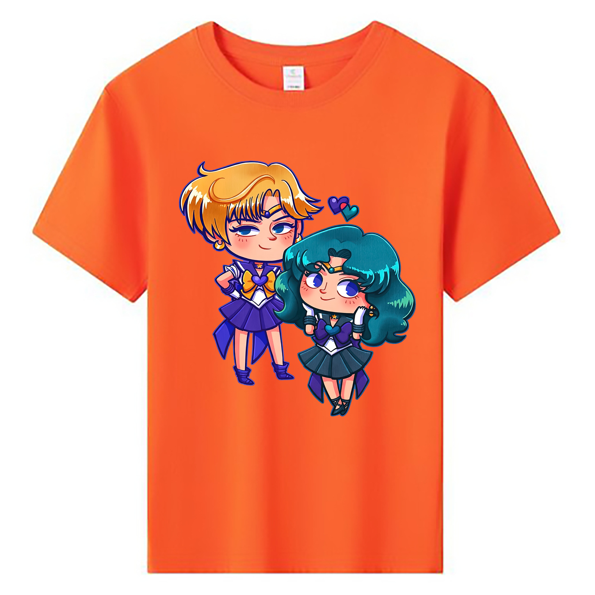 （画像用） 美少女戦士セーラームーン 天王はるか Sailor Moon Tenoh Haruka 綿100％キッズTシャツ（フロントプリント）