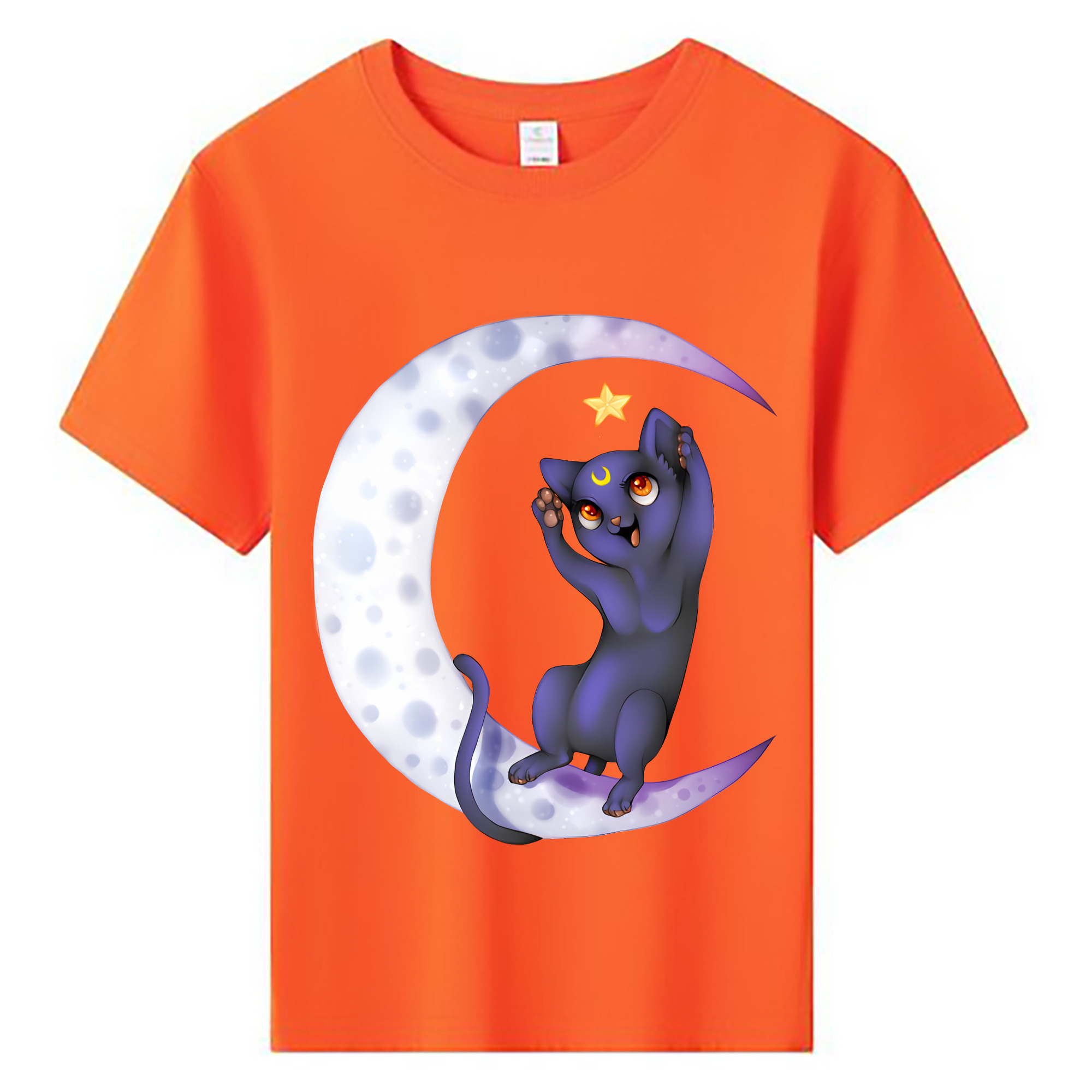 （画像用） 美少女戦士セーラームーン Sailor Moon 綿100％キッズTシャツ（フロントプリント）