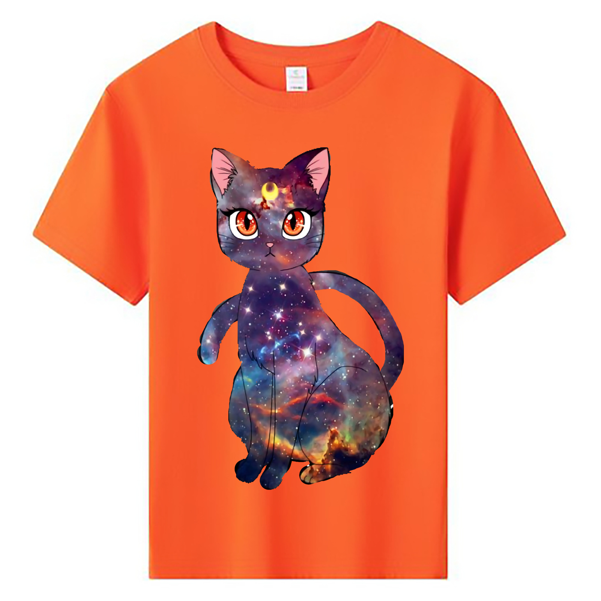 （画像用） 美少女戦士セーラームーン Sailor Moon 綿100％キッズTシャツ（フロントプリント）