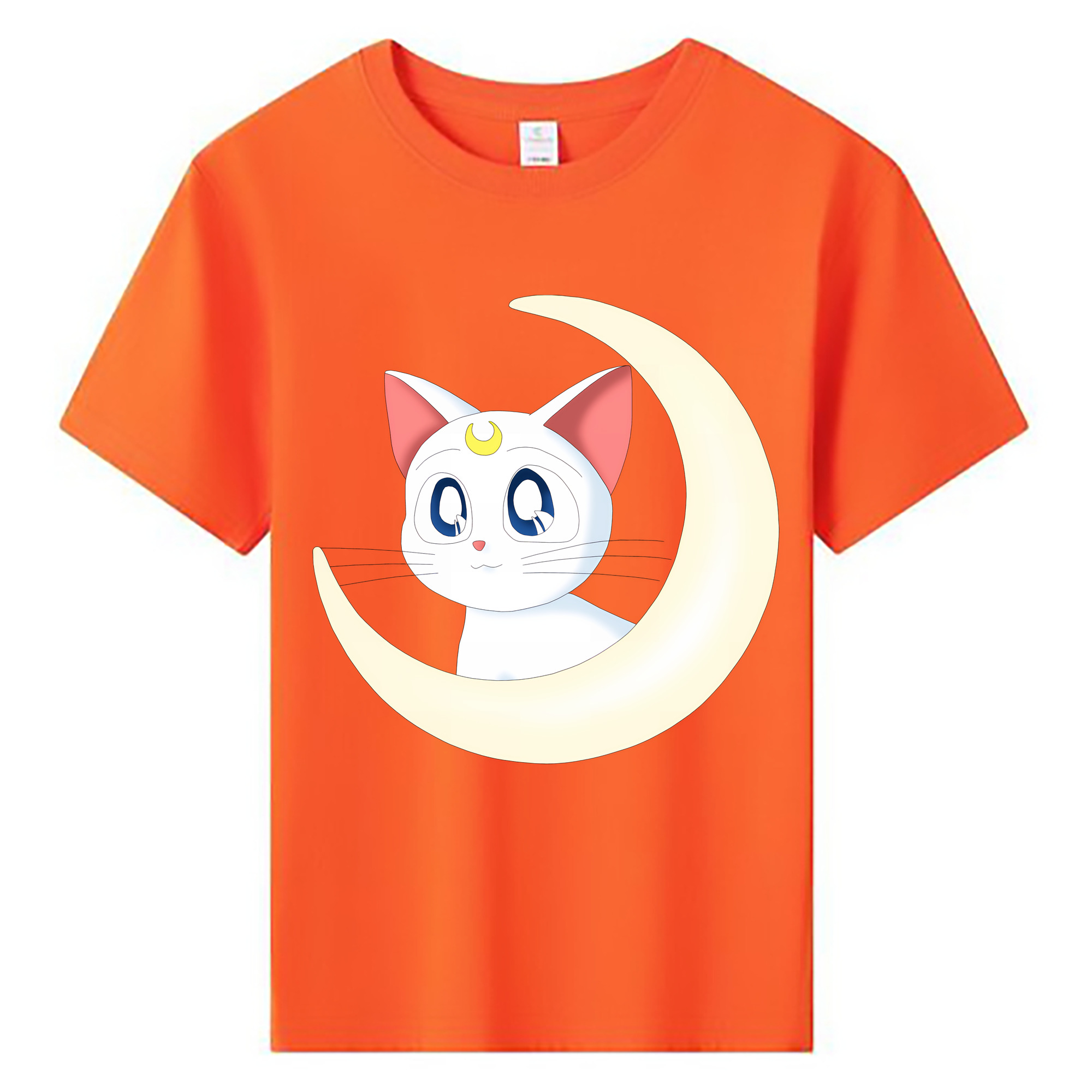 （画像用） 美少女戦士セーラームーン Sailor Moon 綿100％キッズTシャツ（フロントプリント）