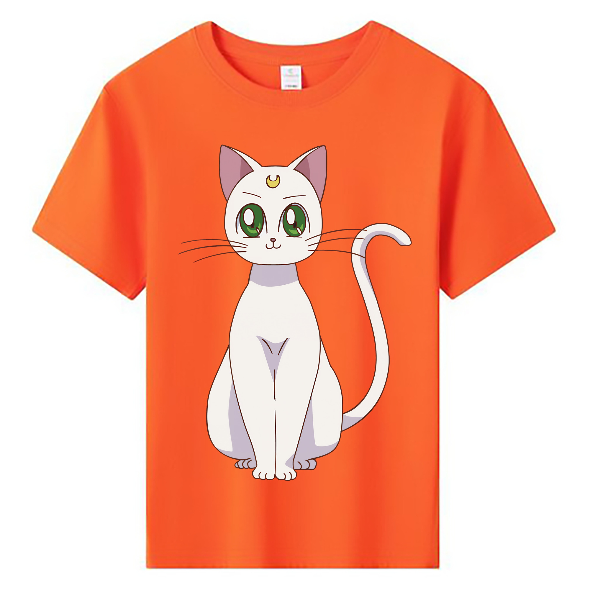 （画像用） 美少女戦士セーラームーン Sailor Moon 綿100％キッズTシャツ（フロントプリント）